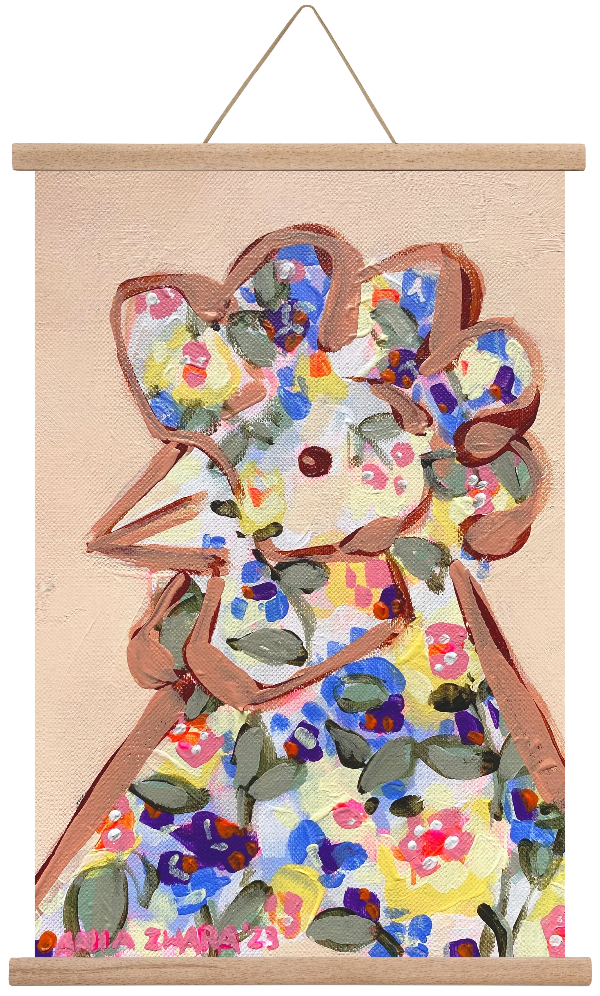 Spring mama hen - artbridge