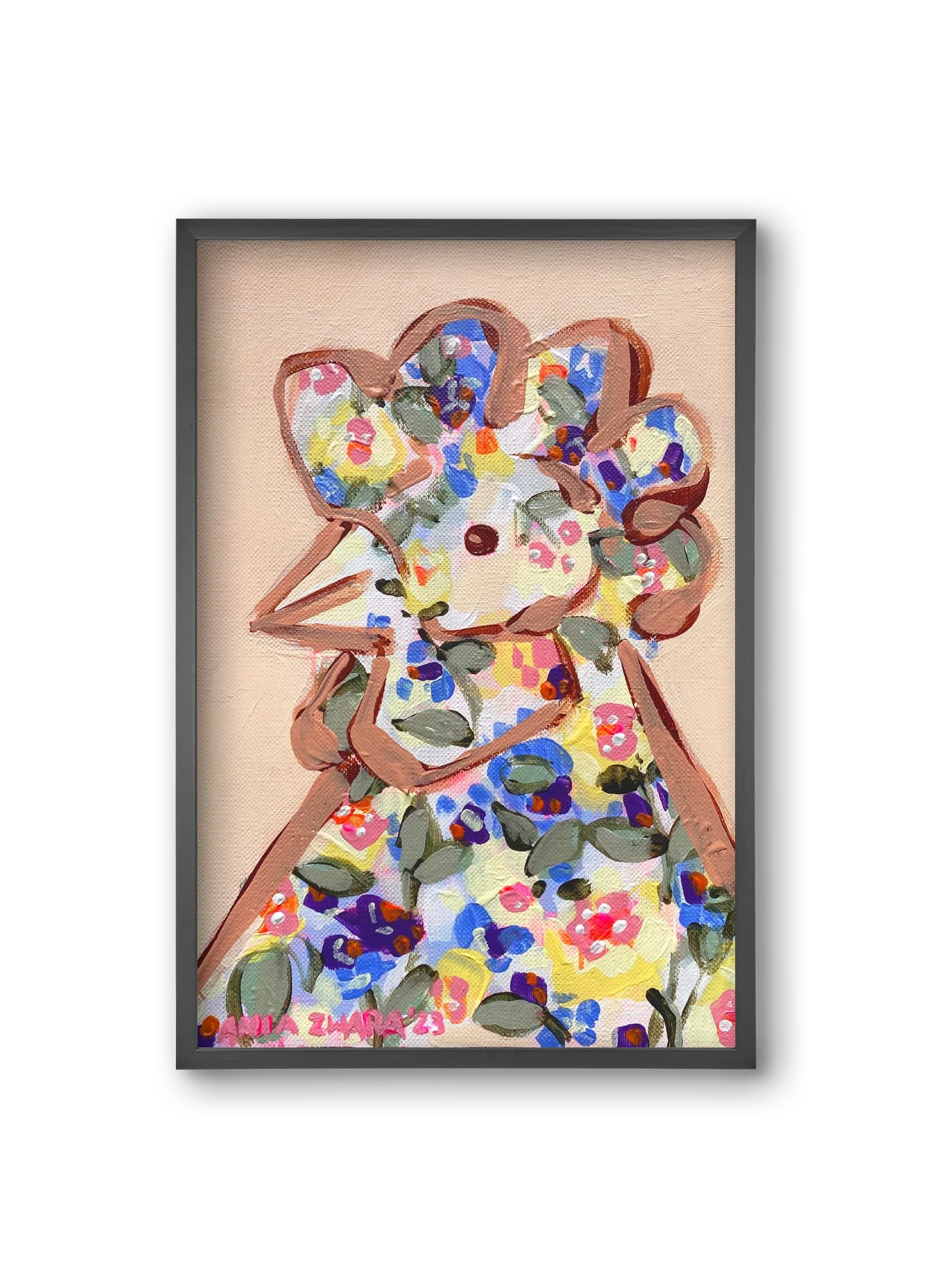 Spring mama hen - artbridge