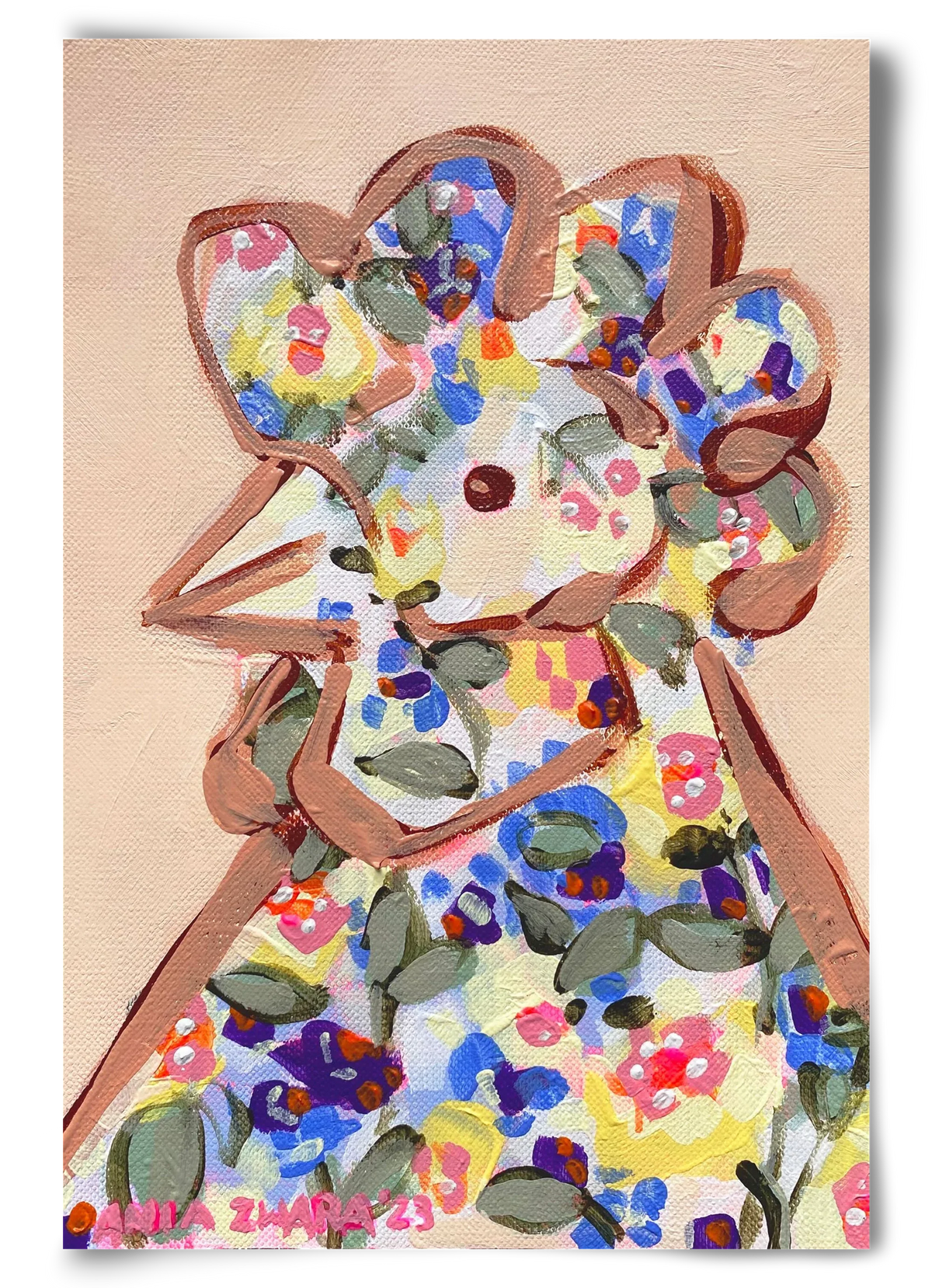 Spring mama hen - artbridge