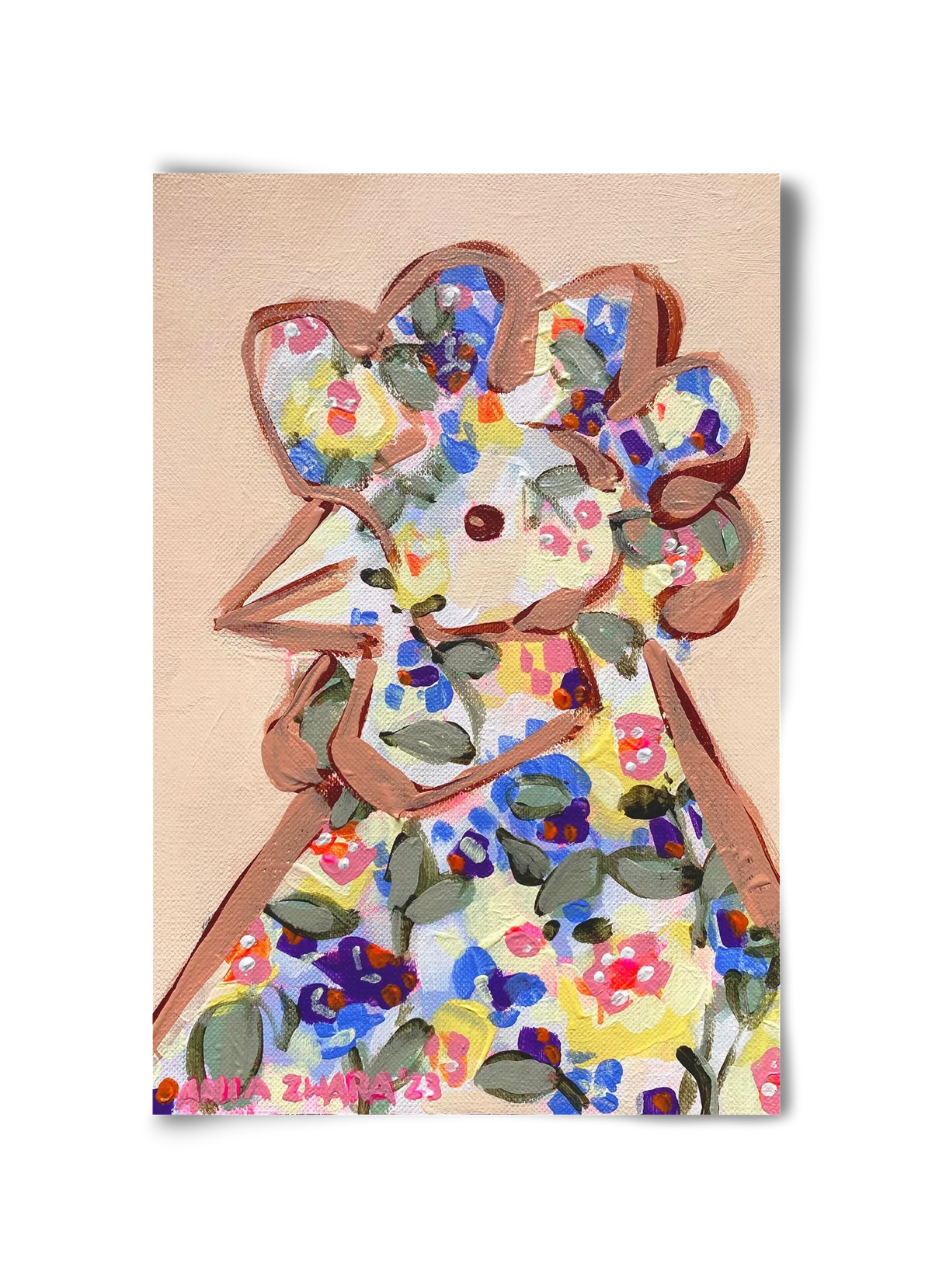 Spring mama hen - artbridge