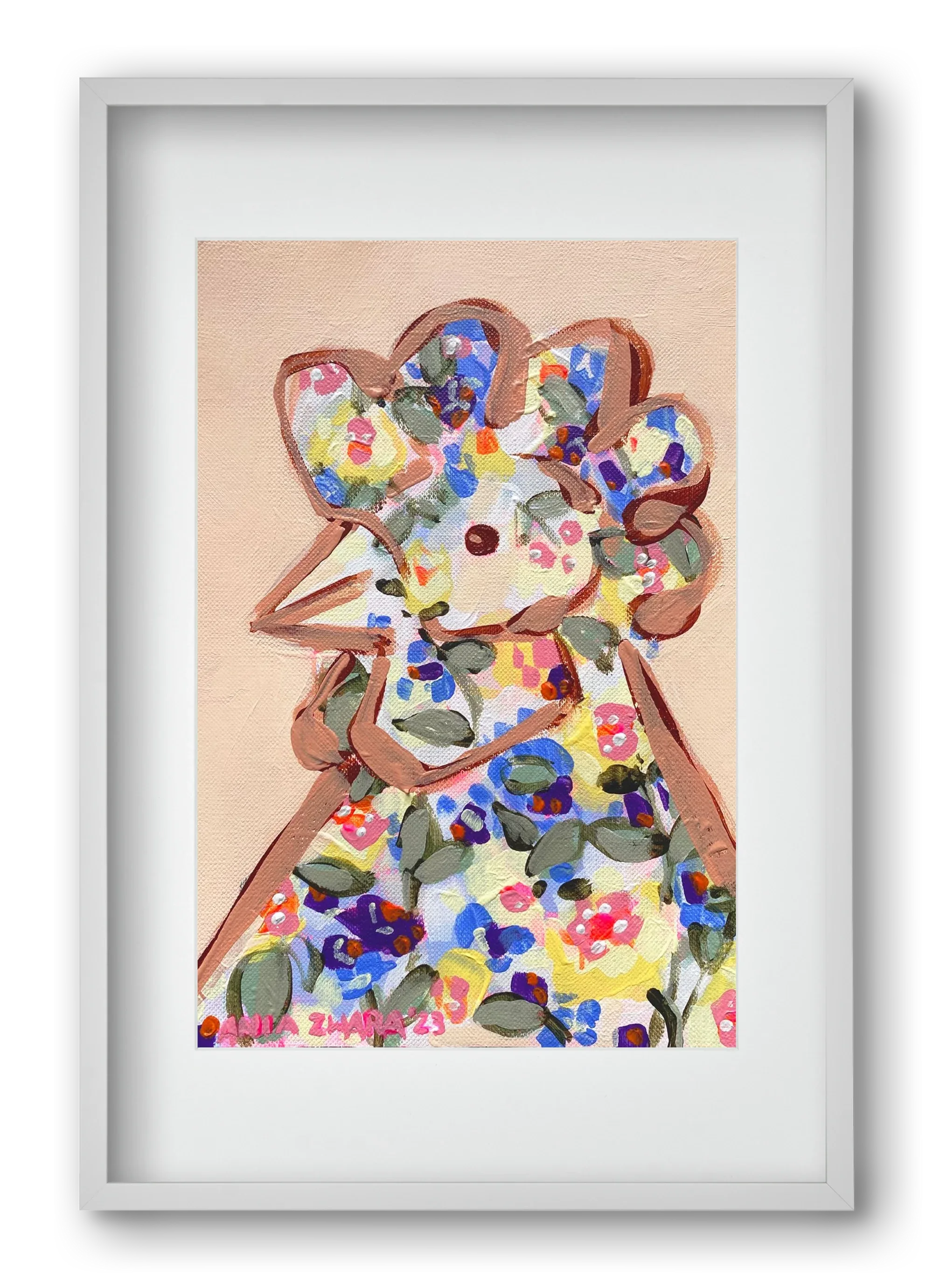 Spring mama hen - artbridge
