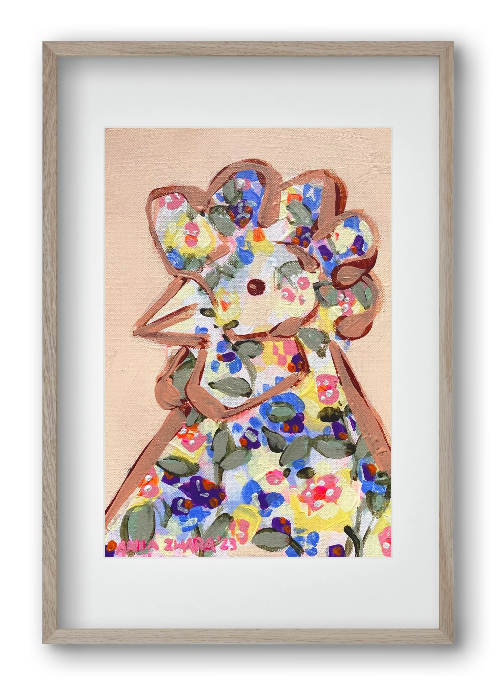 Spring mama hen - artbridge