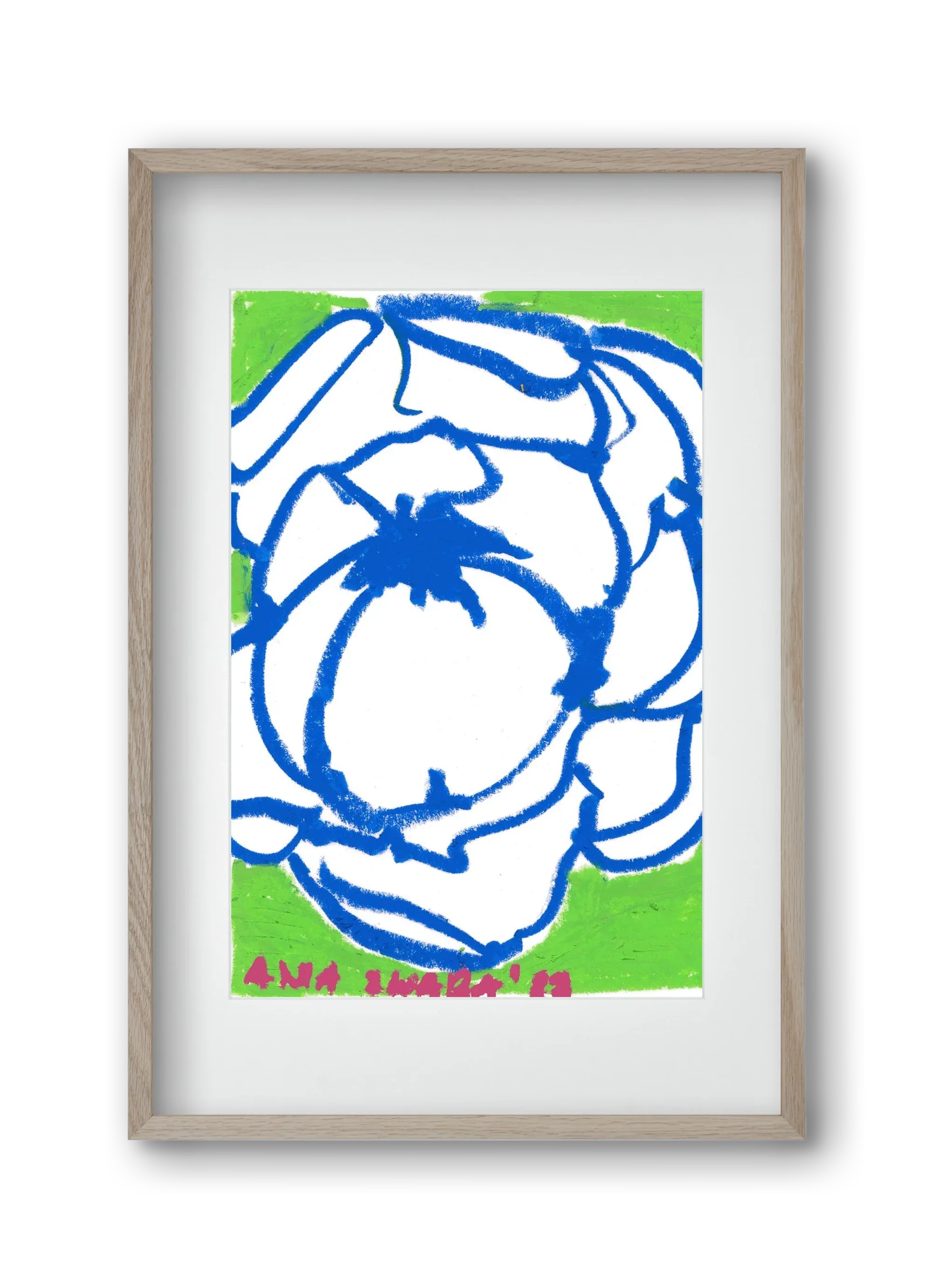 Blue peony - artbridge