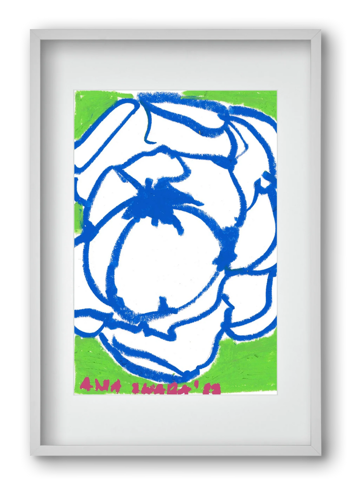 Blue peony - artbridge