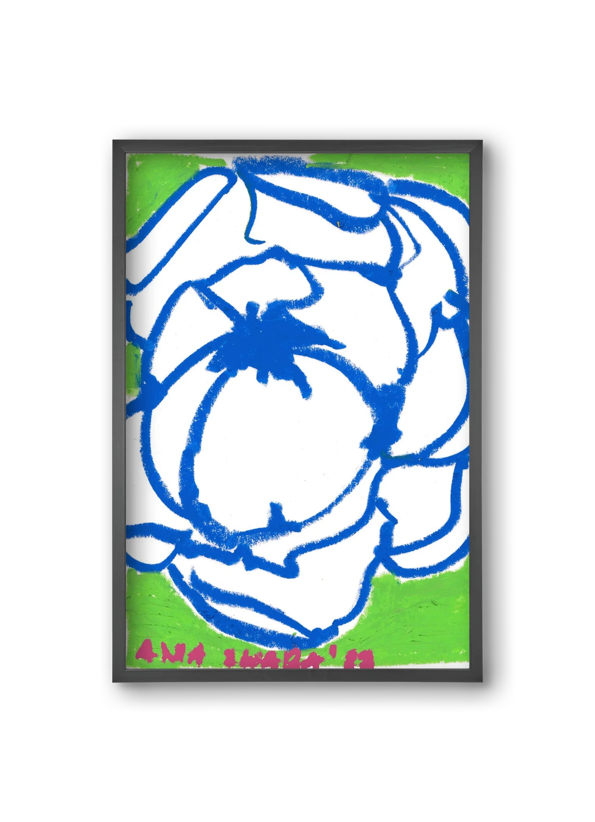 Blue peony - artbridge
