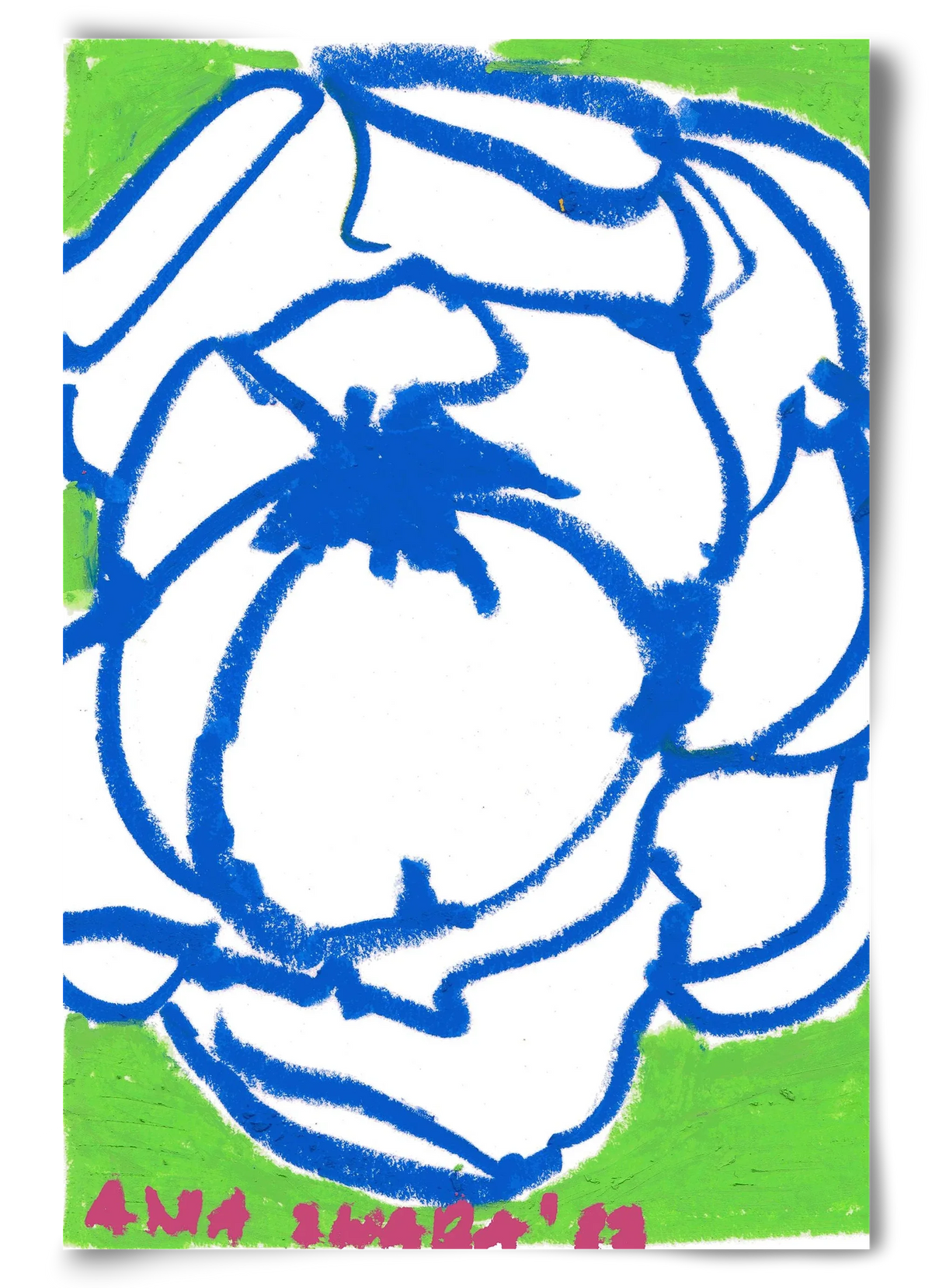 Blue peony - artbridge