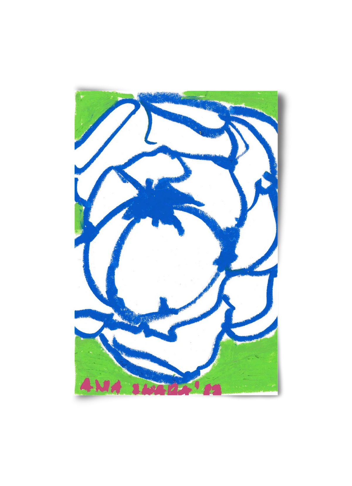 Blue peony - artbridge