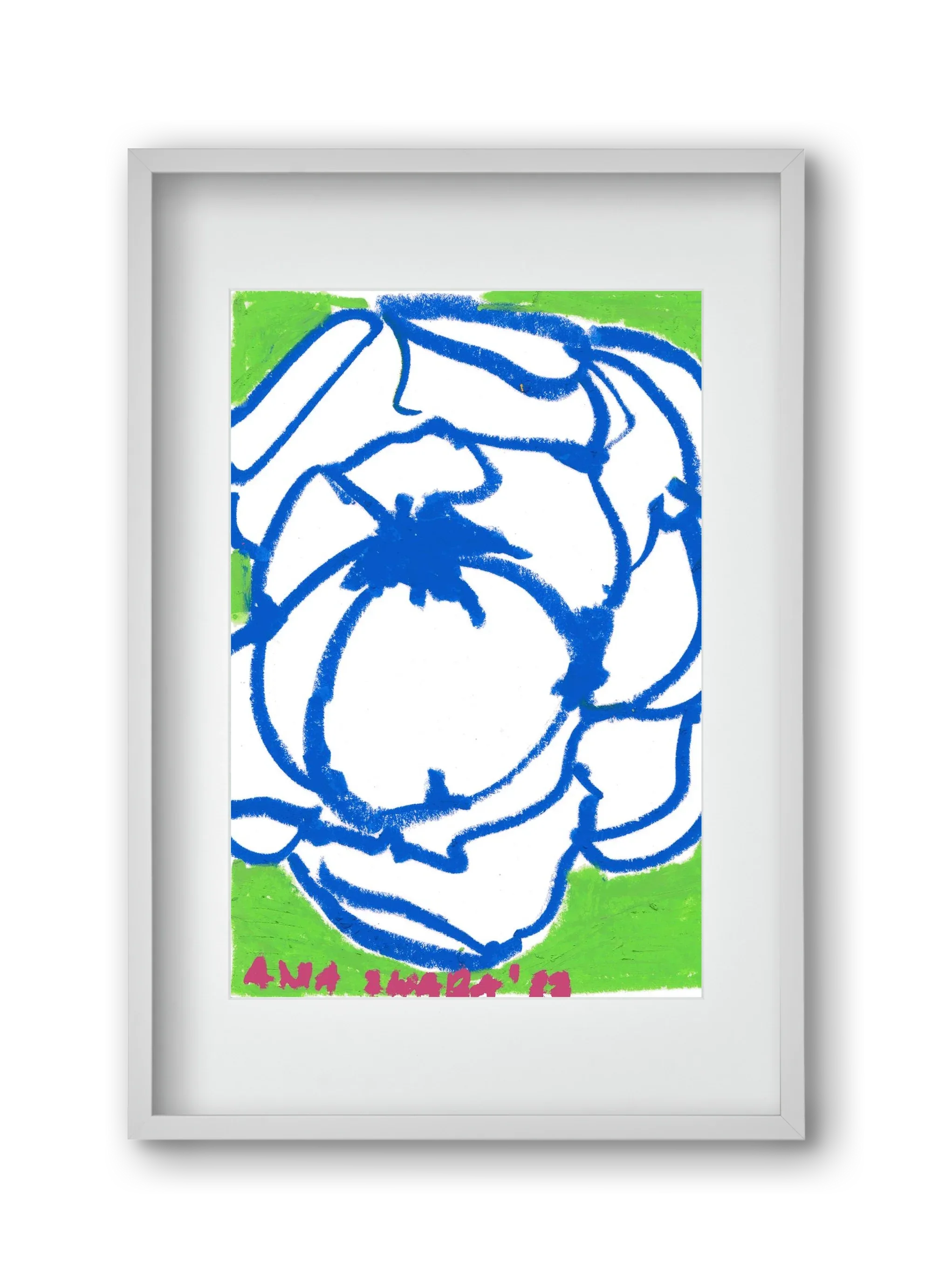 Blue peony - artbridge