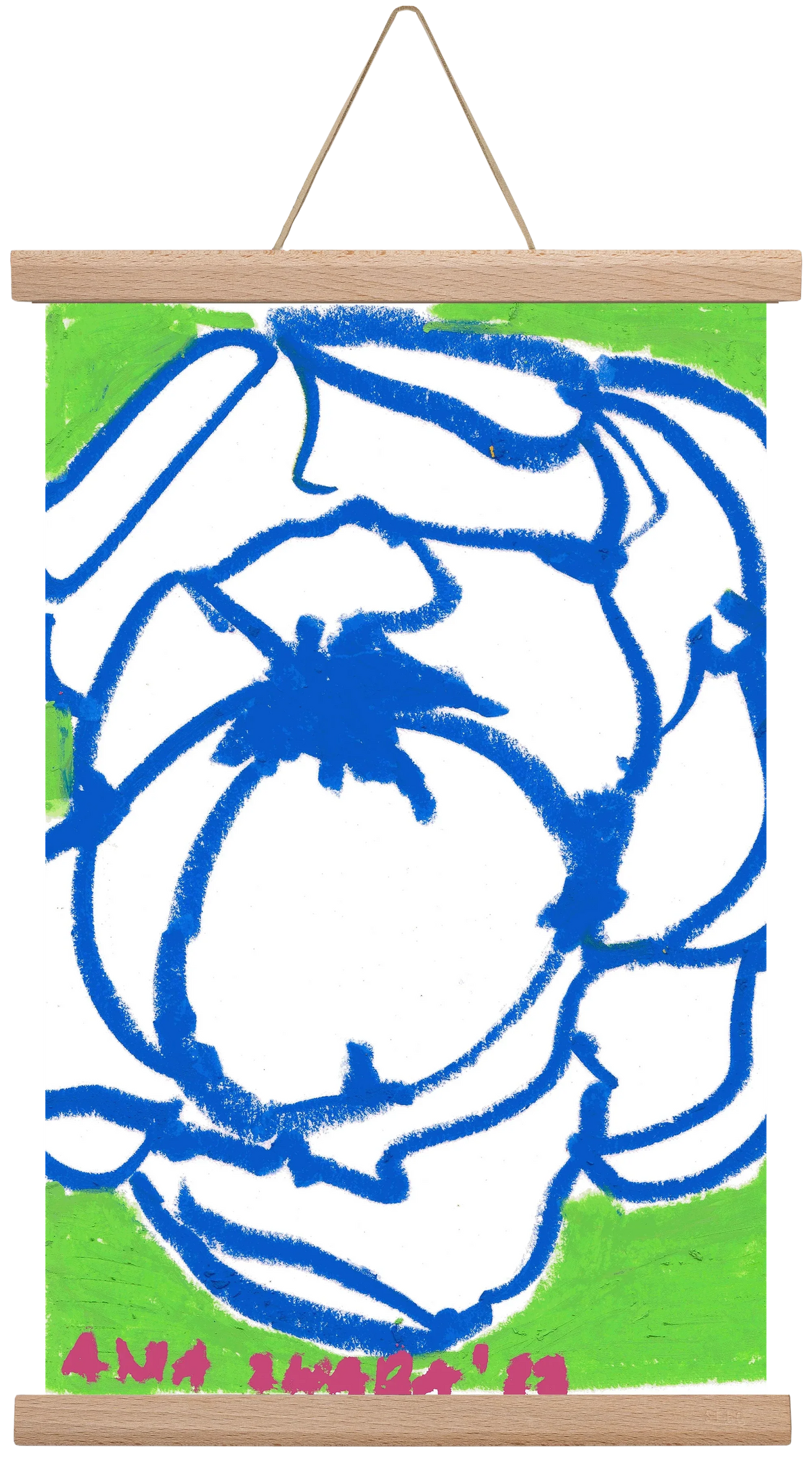 Blue peony - artbridge