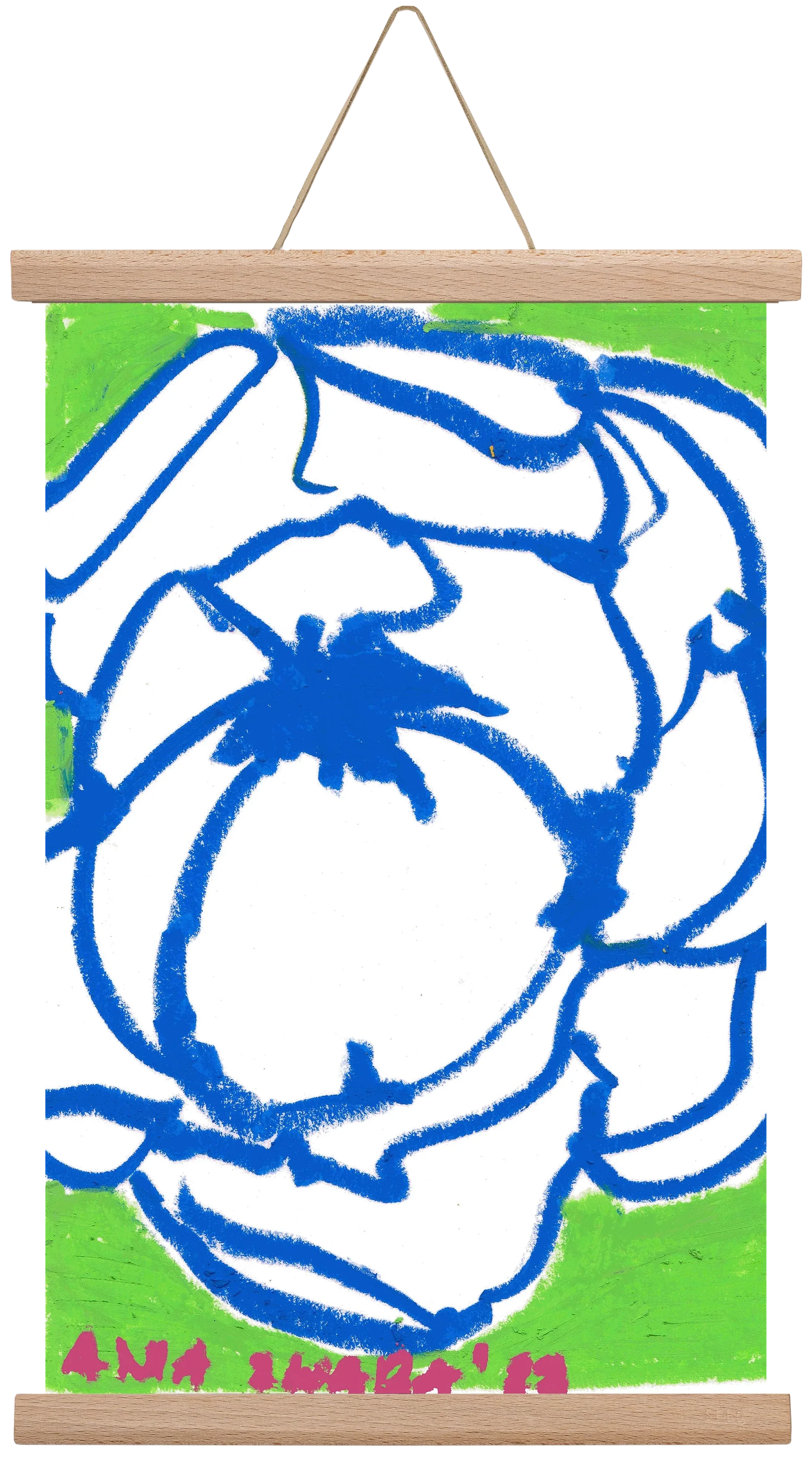 Blue peony - artbridge