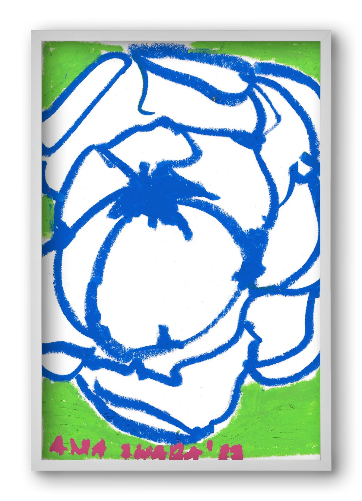 Blue peony - artbridge