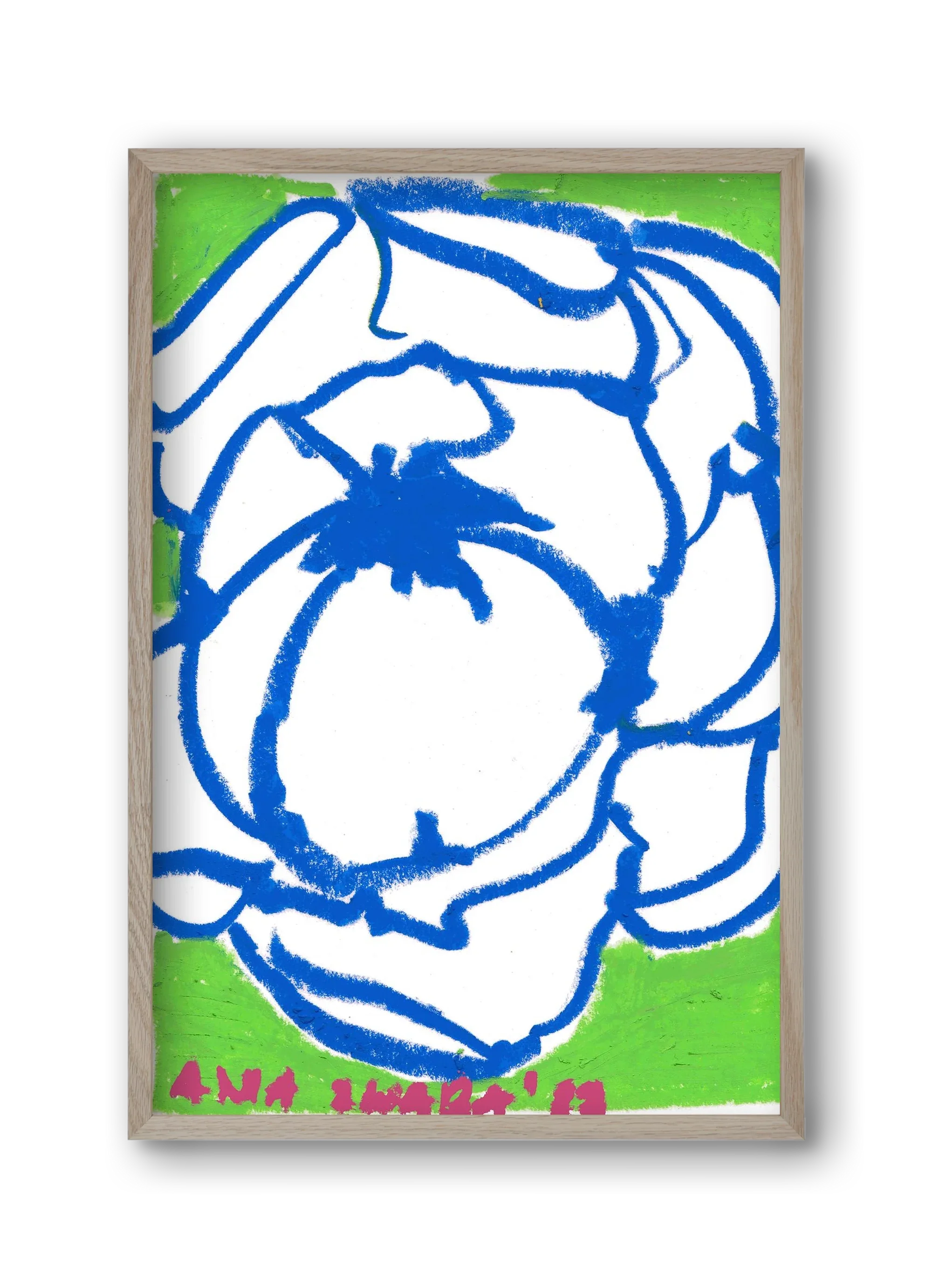 Blue peony - artbridge