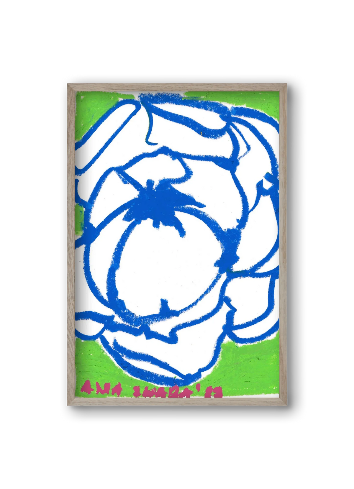 Blue peony - artbridge