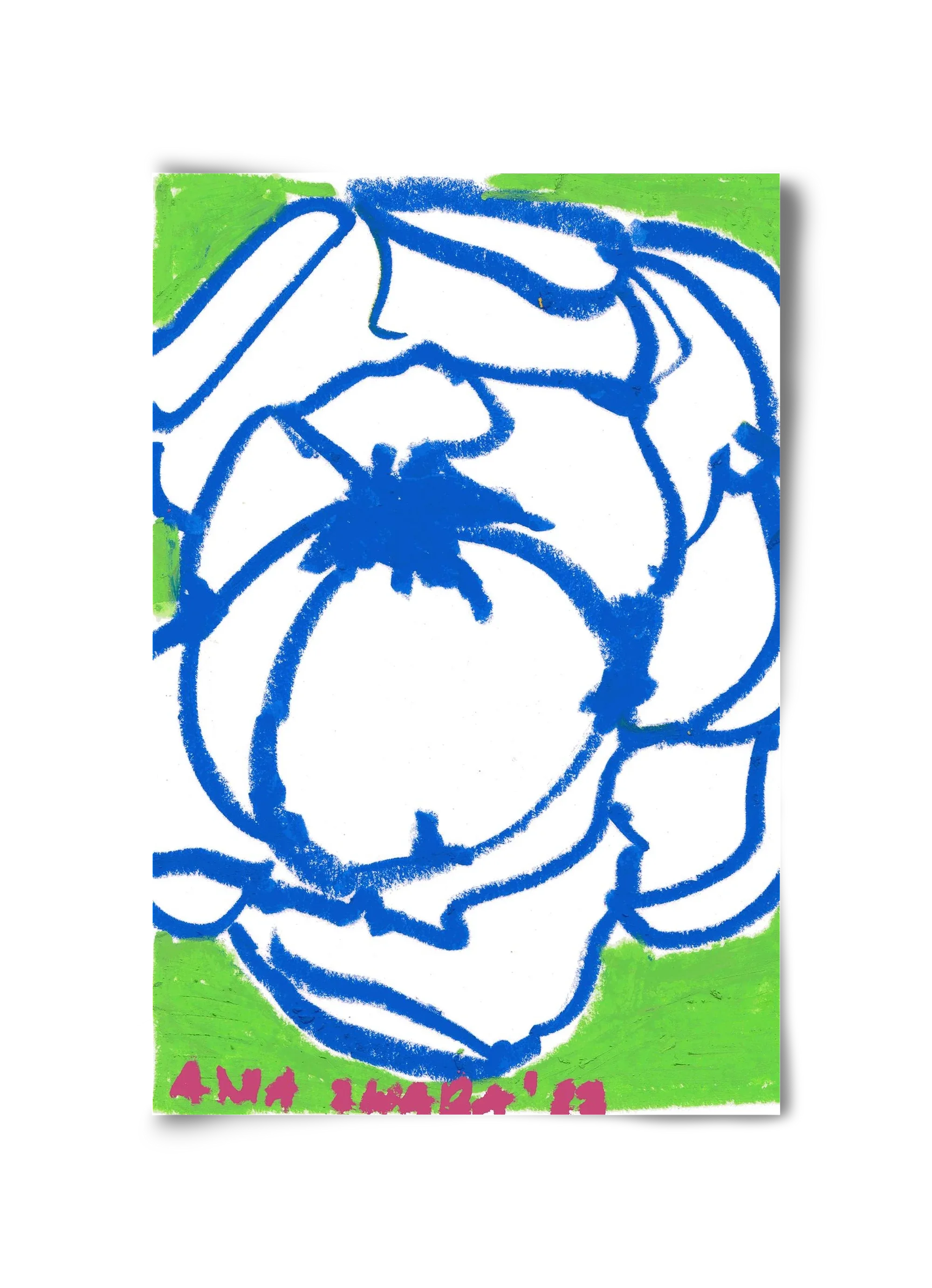 Blue peony - artbridge