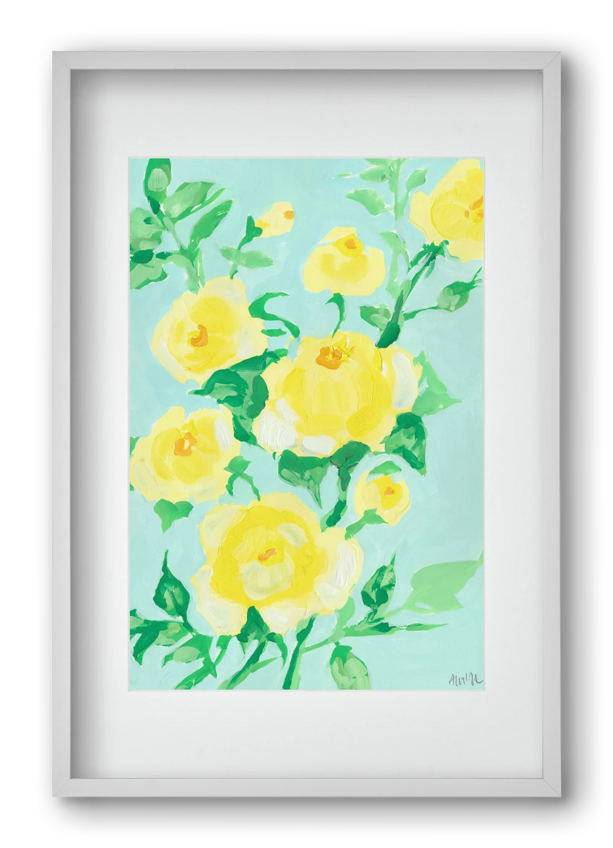 Lemon roses - artbridge
