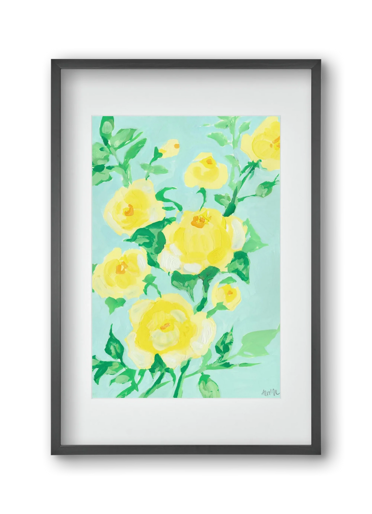 Lemon roses - artbridge