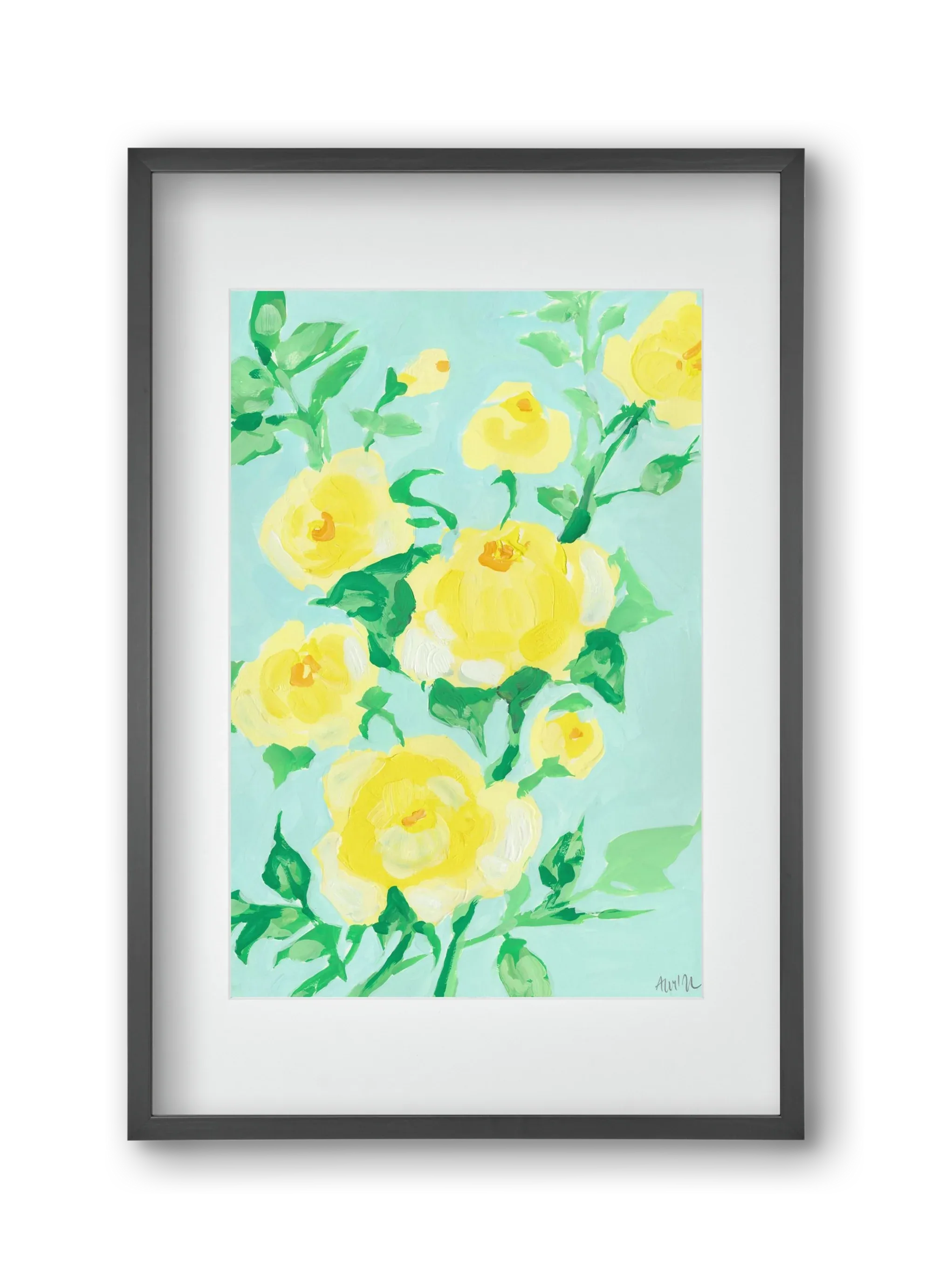 Lemon roses - artbridge
