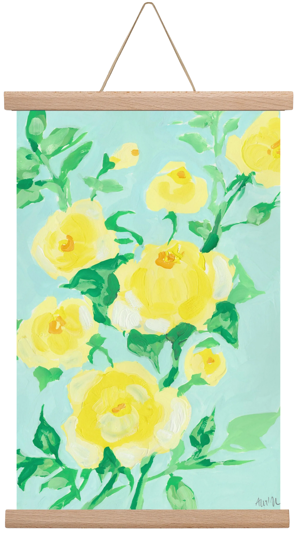 Lemon roses - artbridge