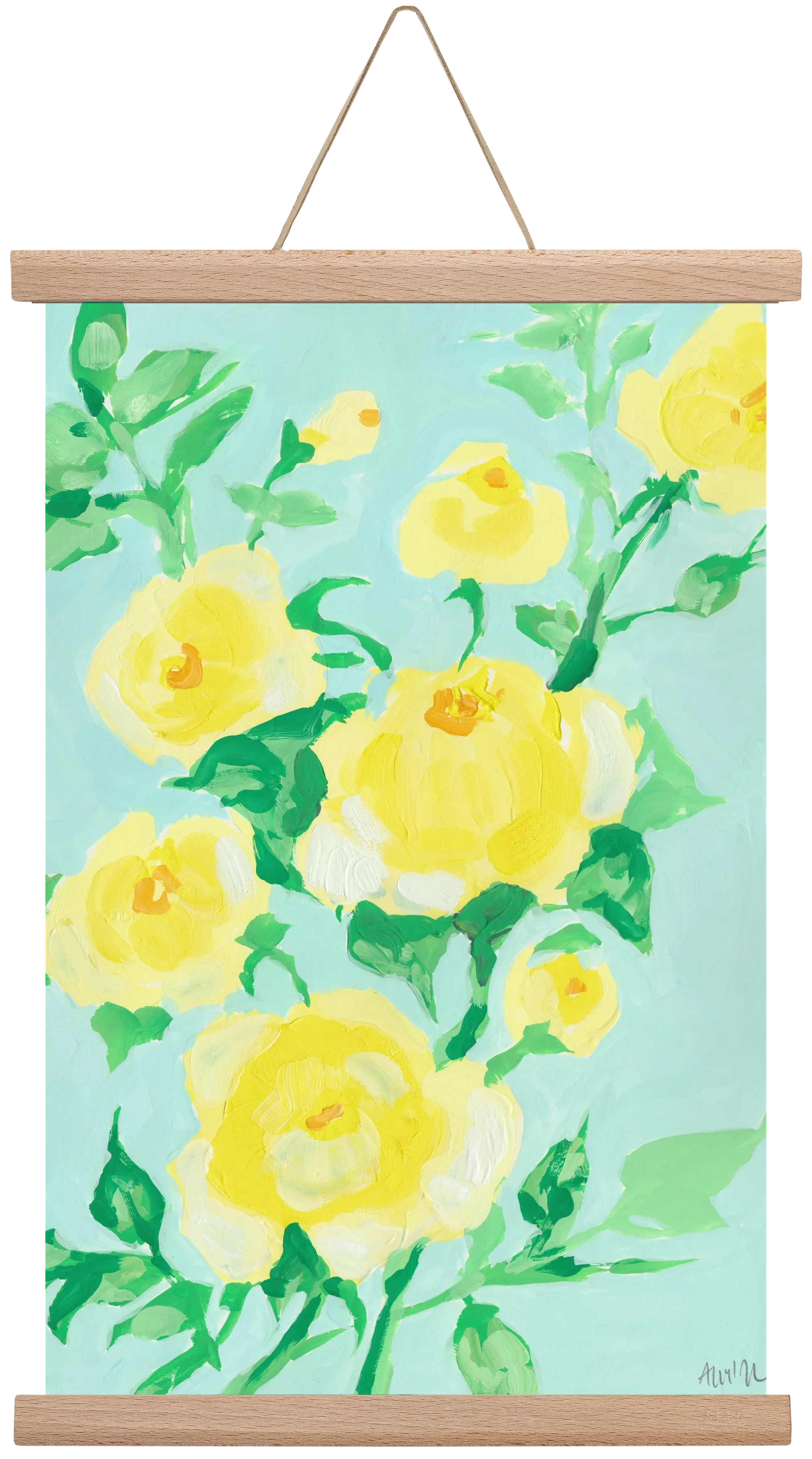Lemon roses - artbridge