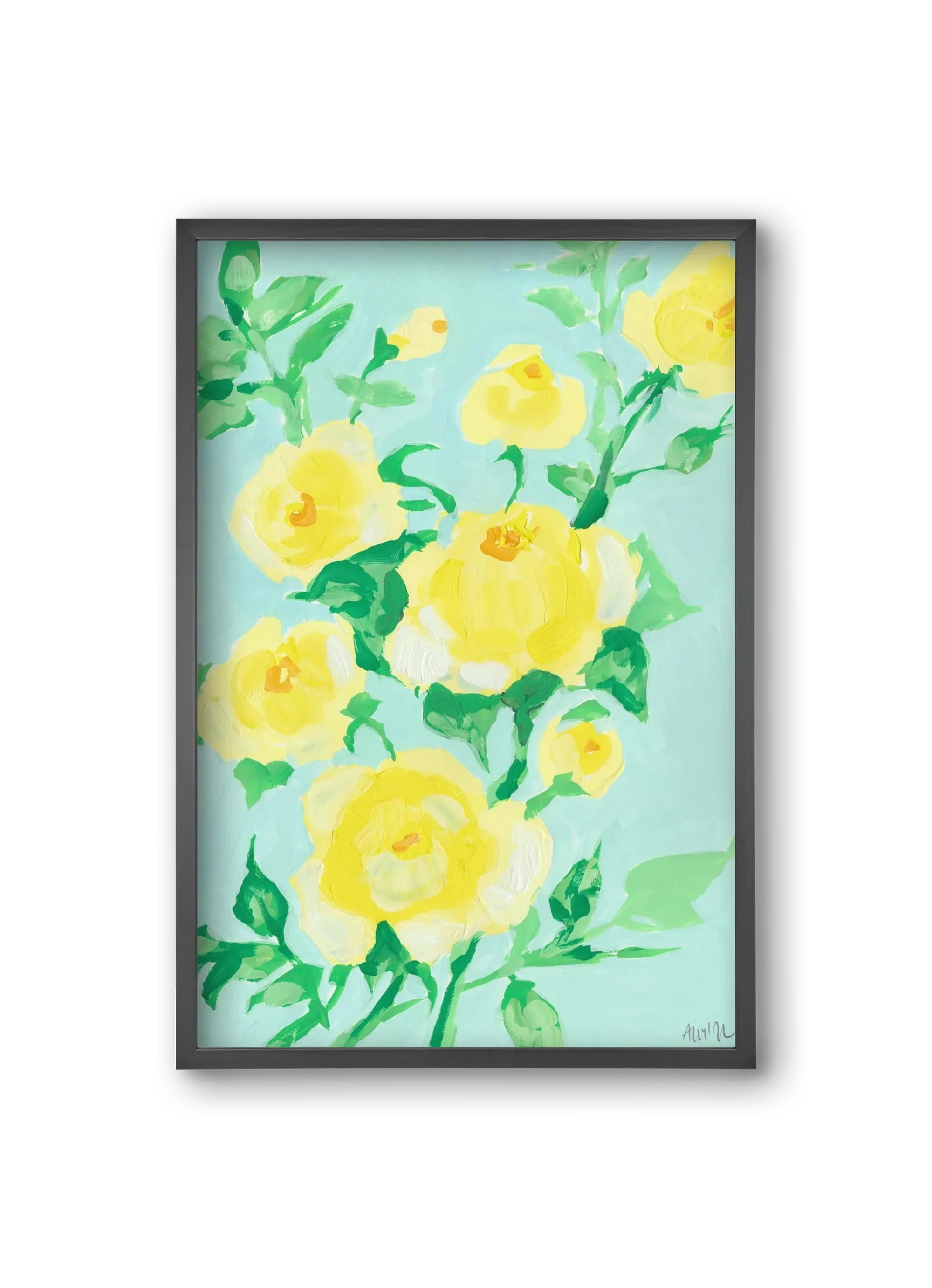 Lemon roses - artbridge