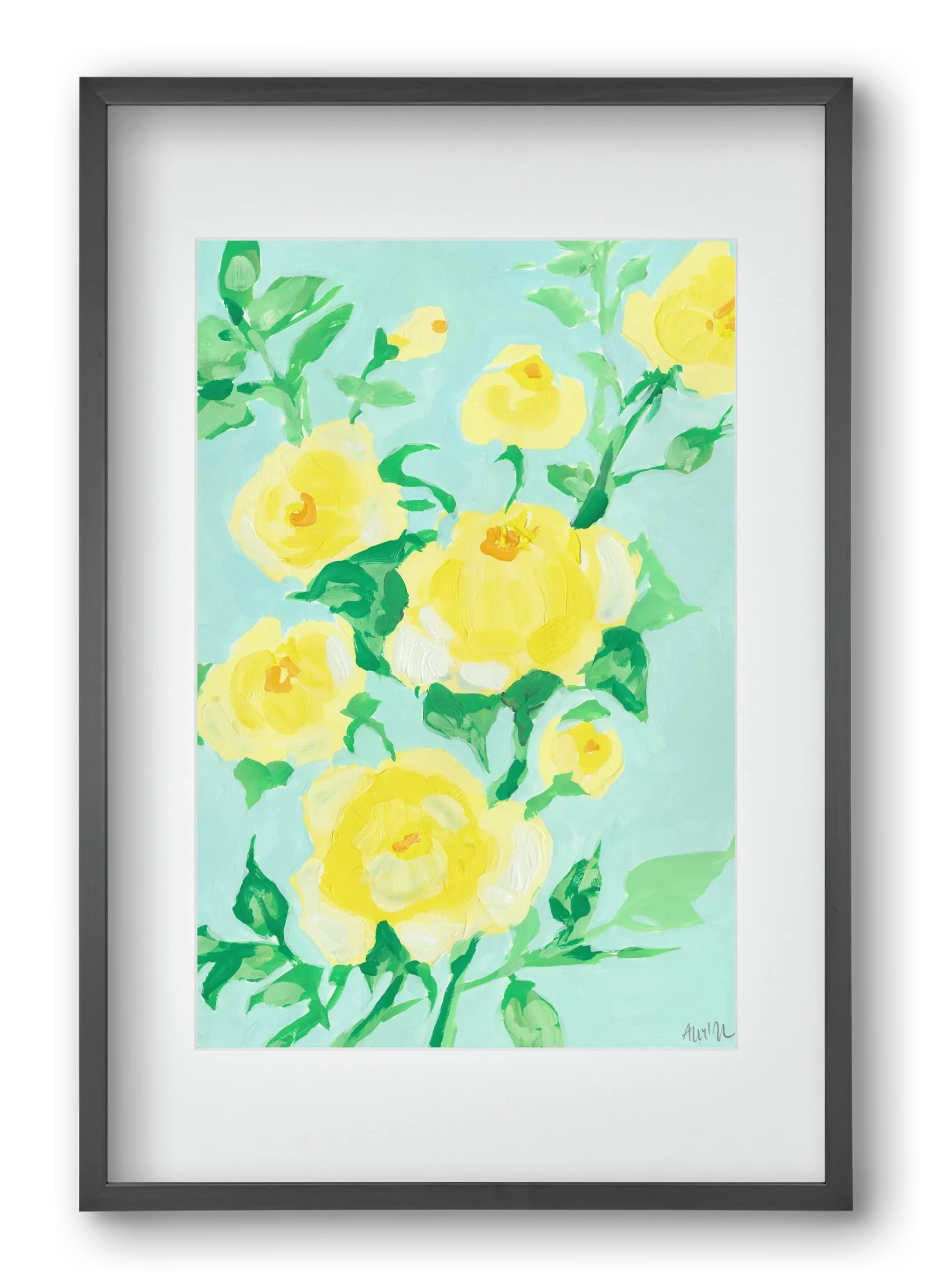 Lemon roses - artbridge