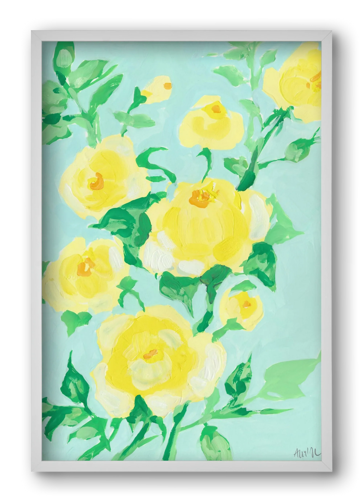 Lemon roses - artbridge