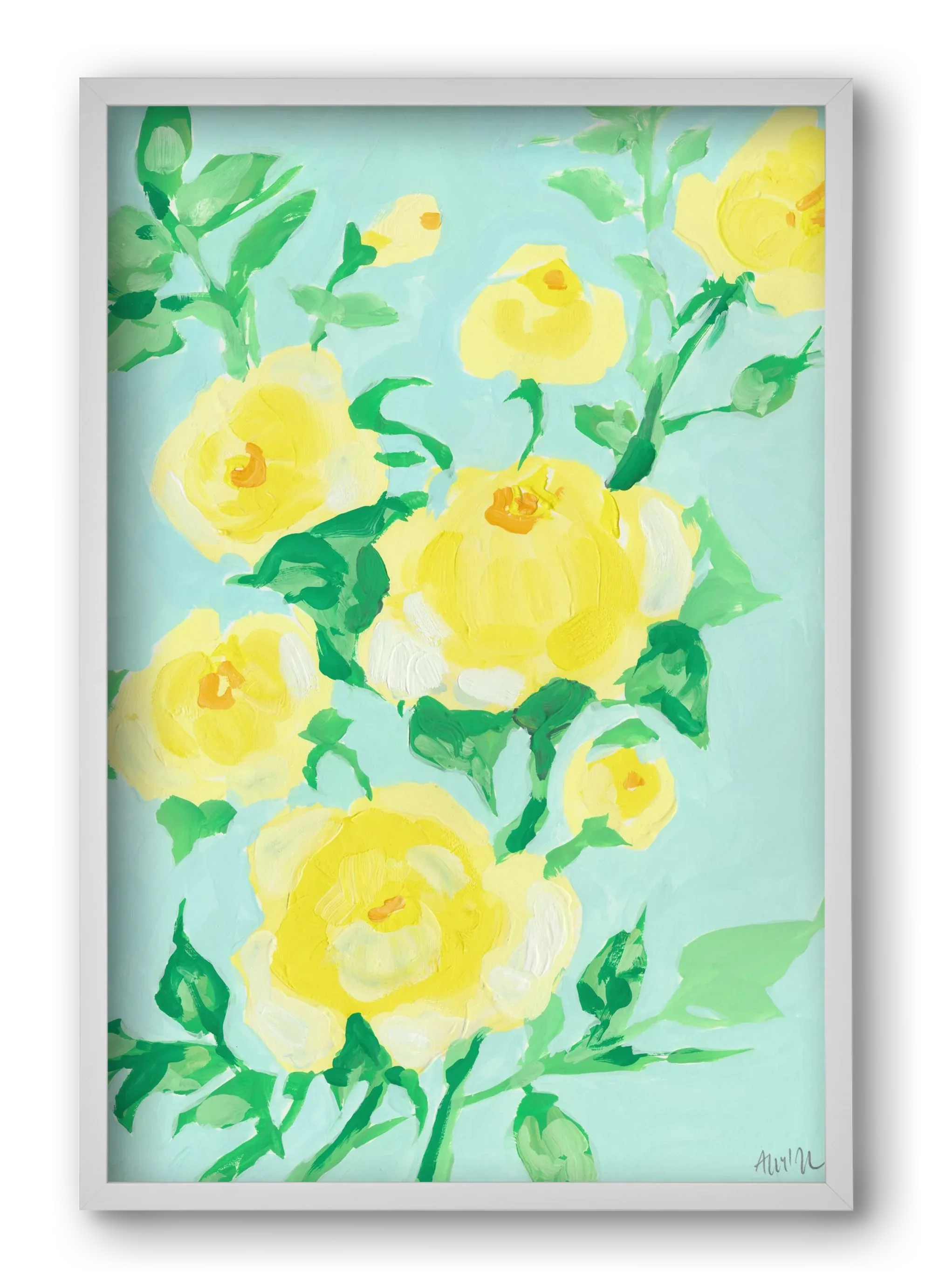 Lemon roses - artbridge