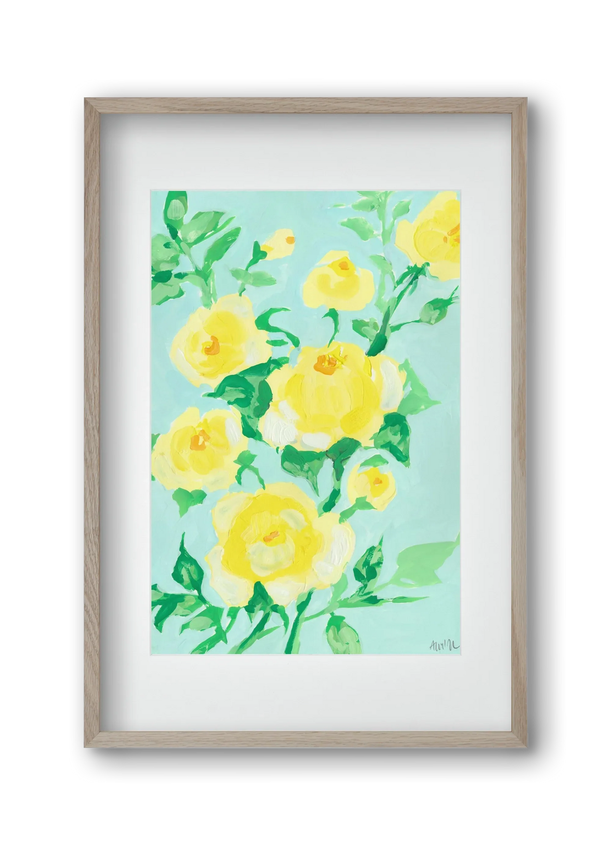 Lemon roses - artbridge