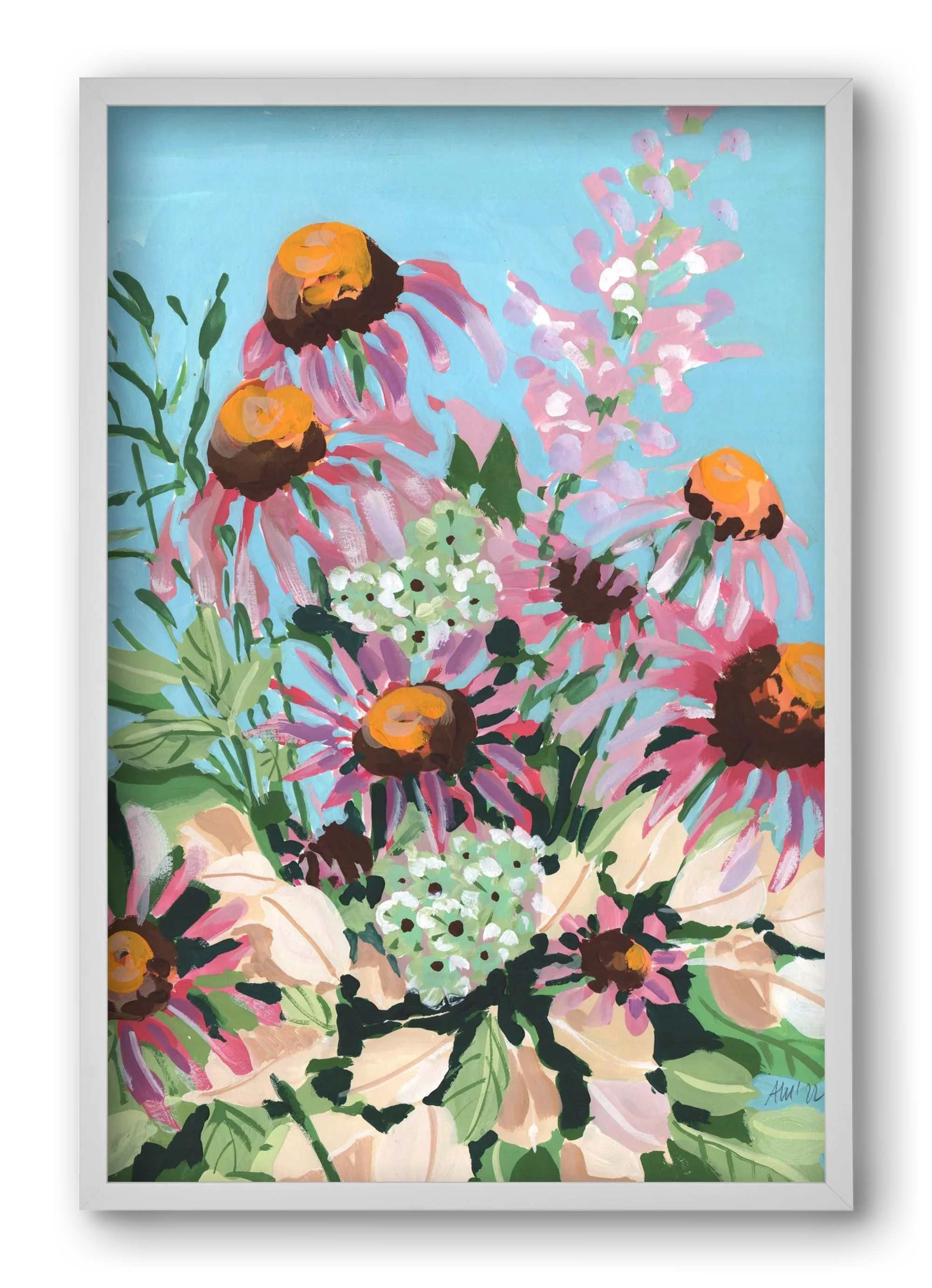 Echinacea purpurea - artbridge