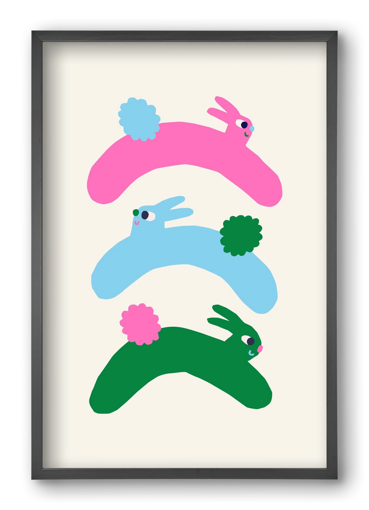 Colourful Bunnies - artbridge