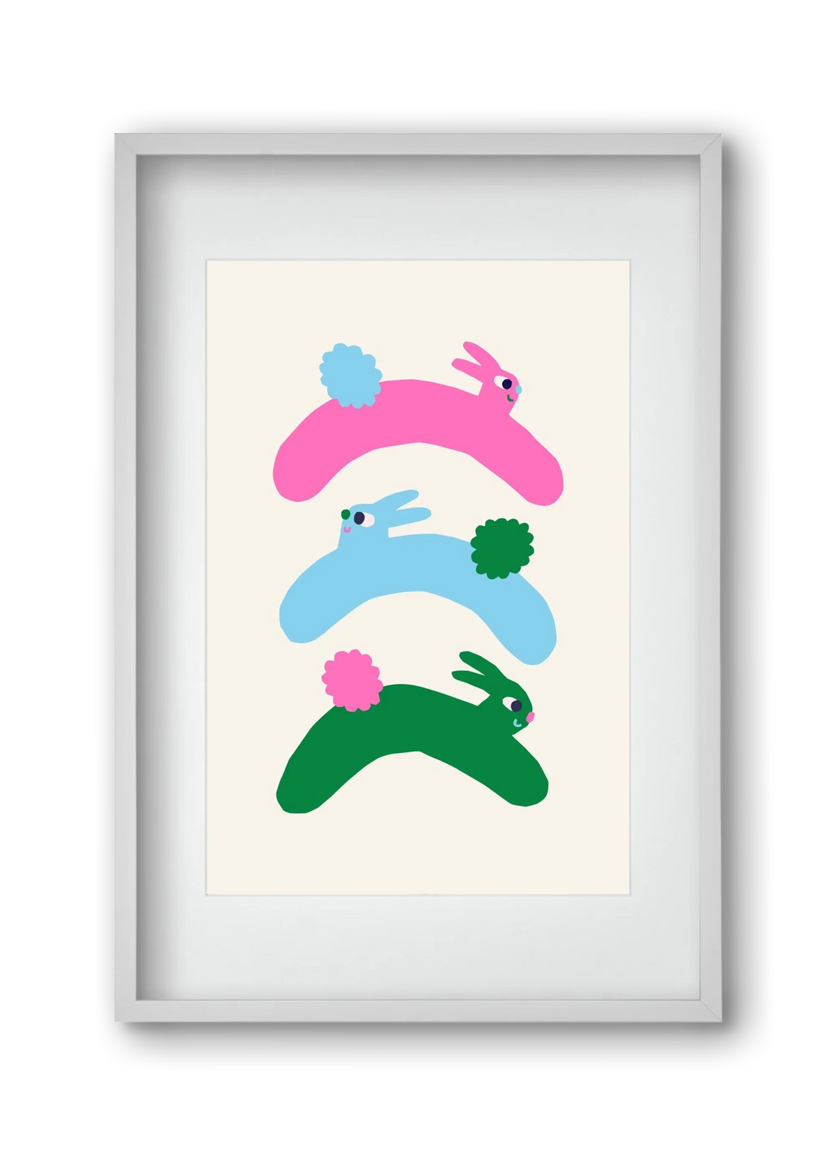 Colourful Bunnies - artbridge