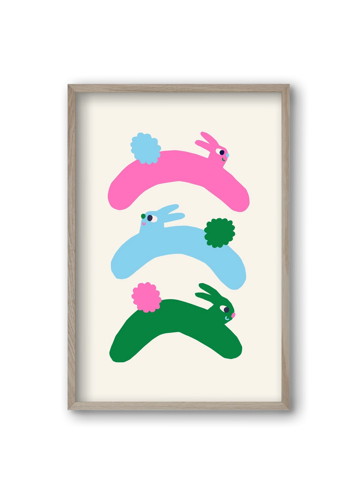 Colourful Bunnies - artbridge