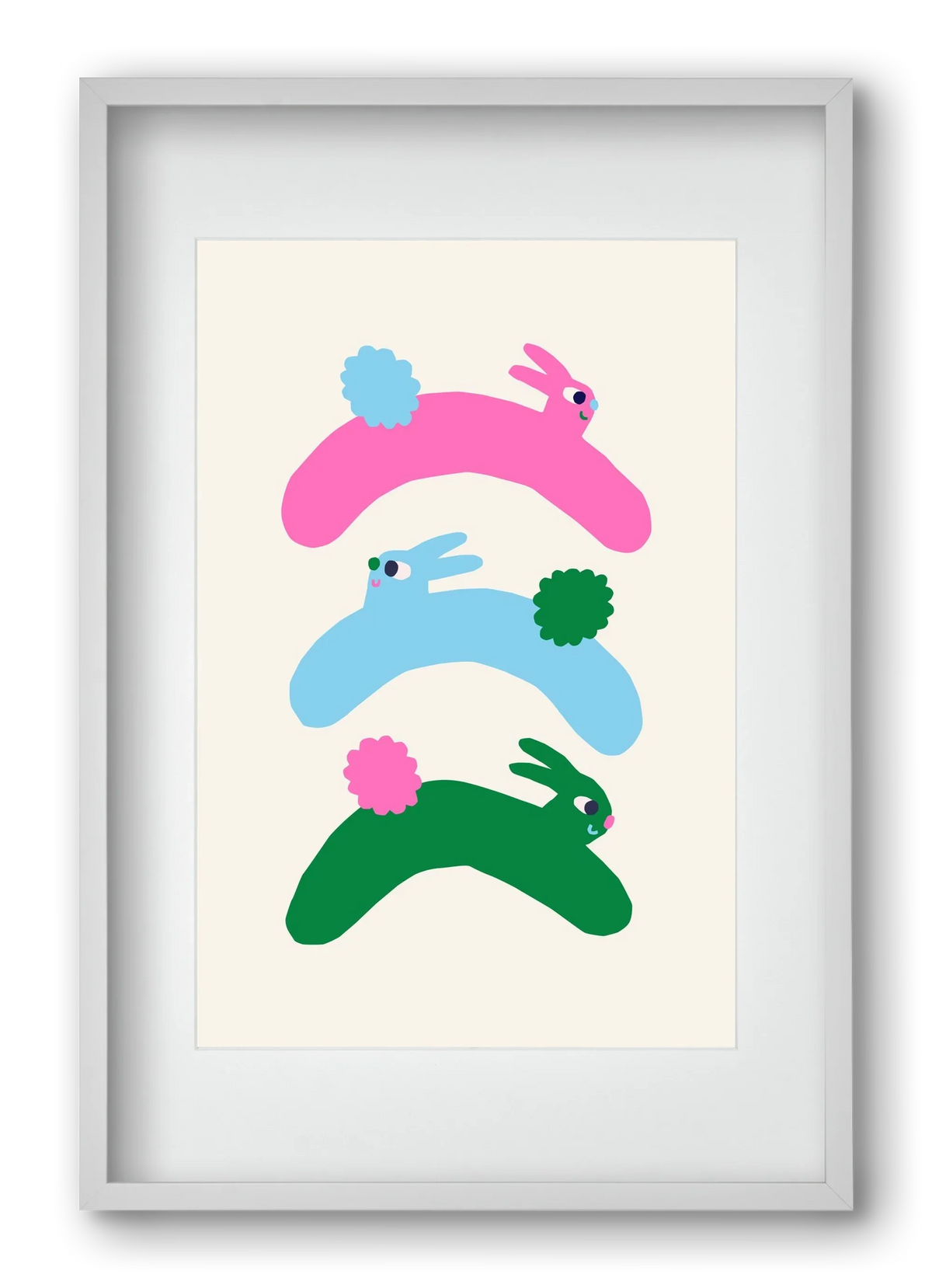 Colourful Bunnies - artbridge