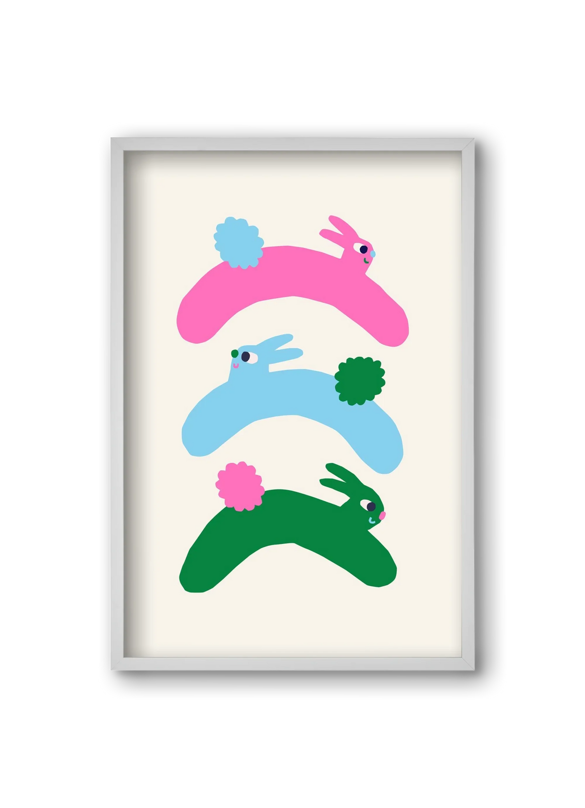 Colourful Bunnies - artbridge