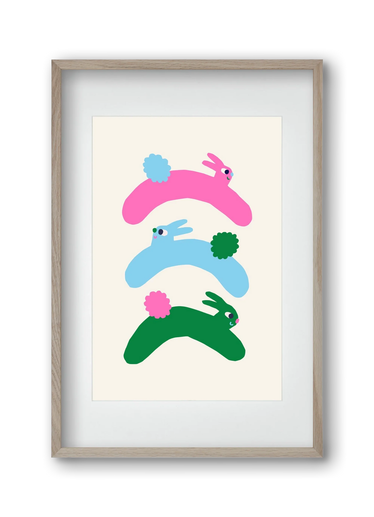Colourful Bunnies - artbridge