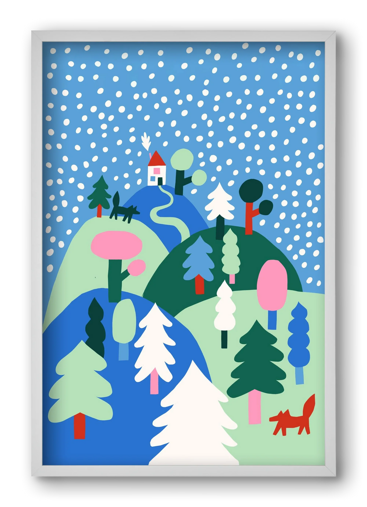 Snowing - artbridge