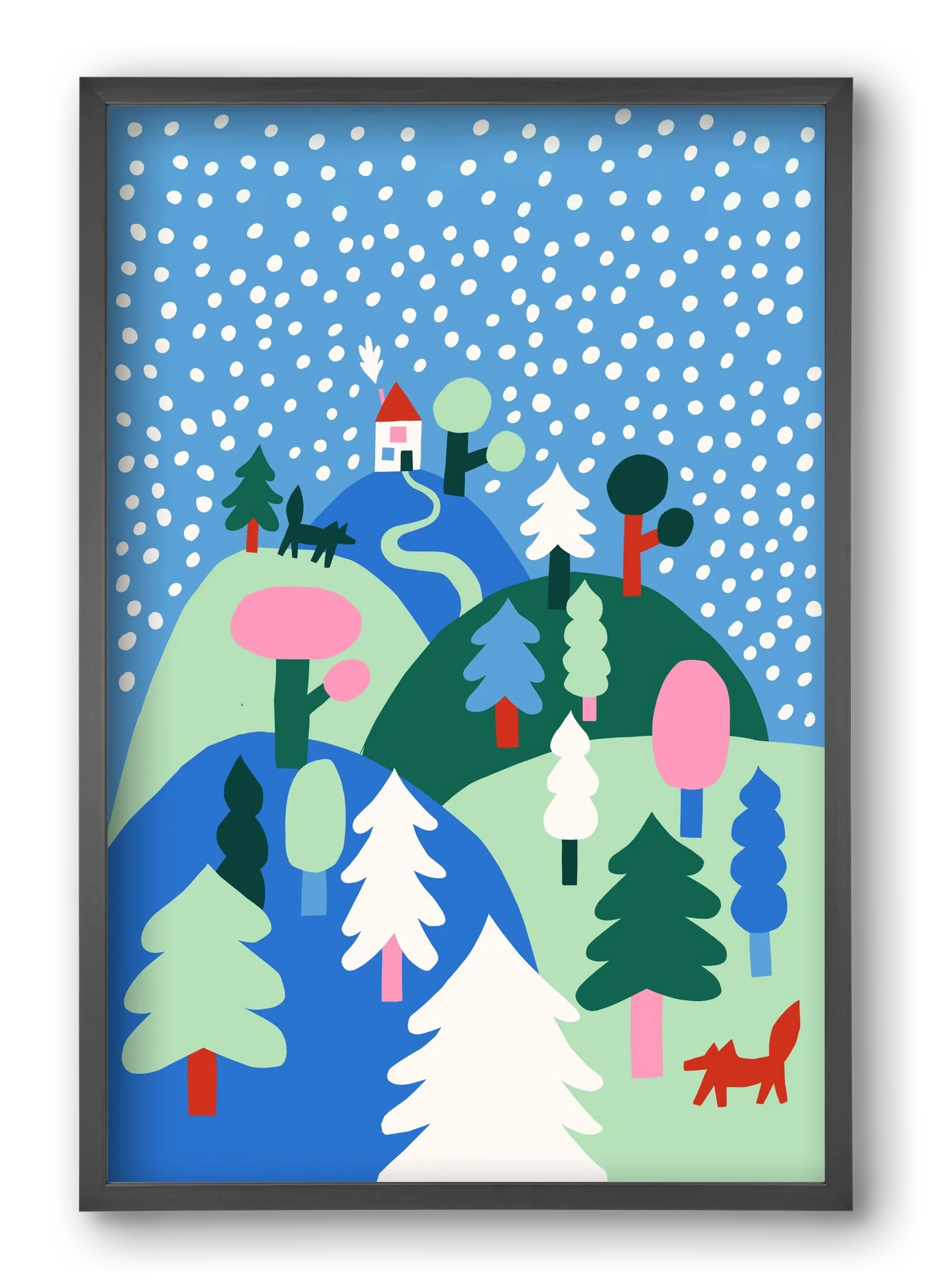 Snowing - artbridge