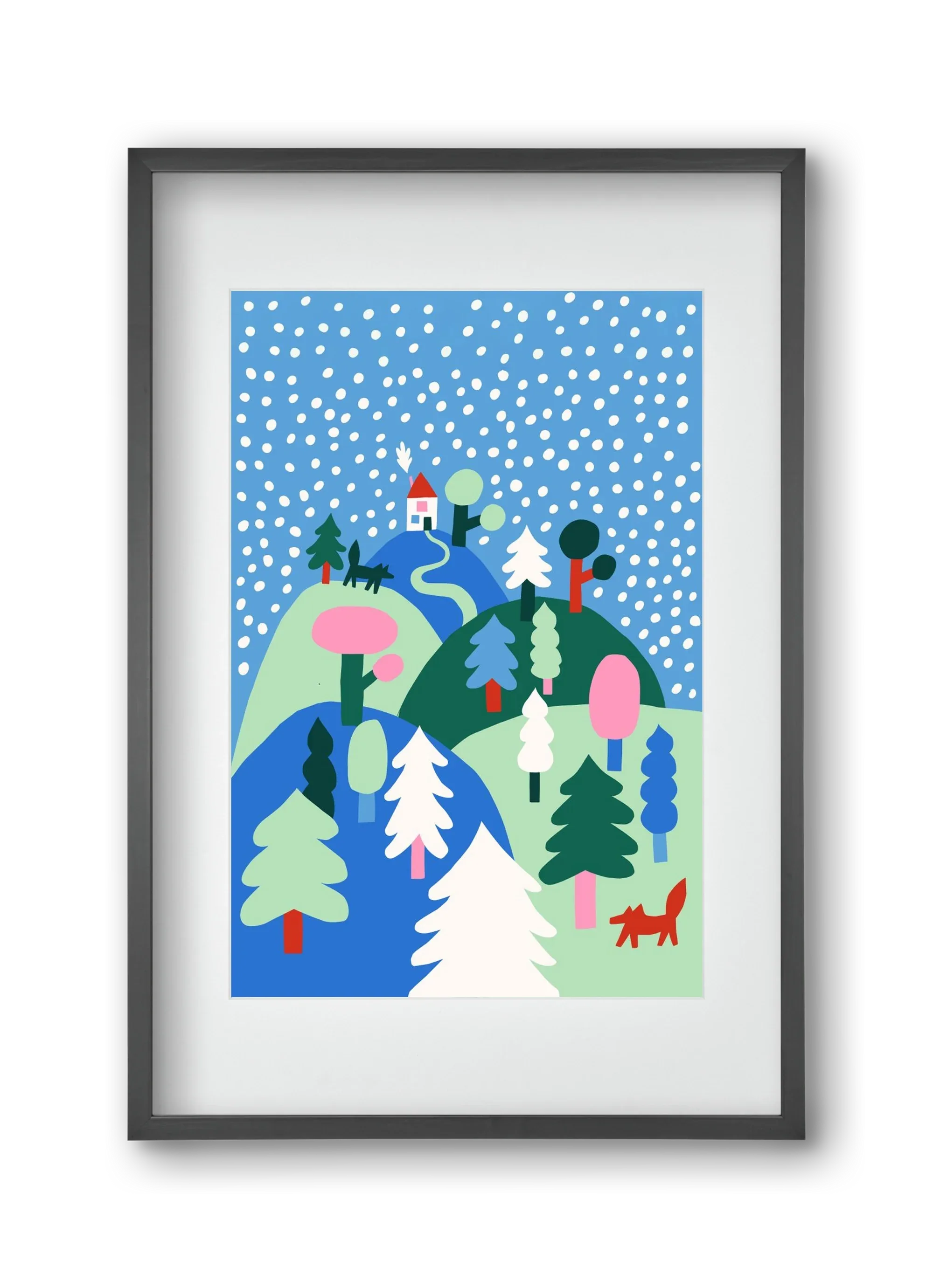 Snowing - artbridge