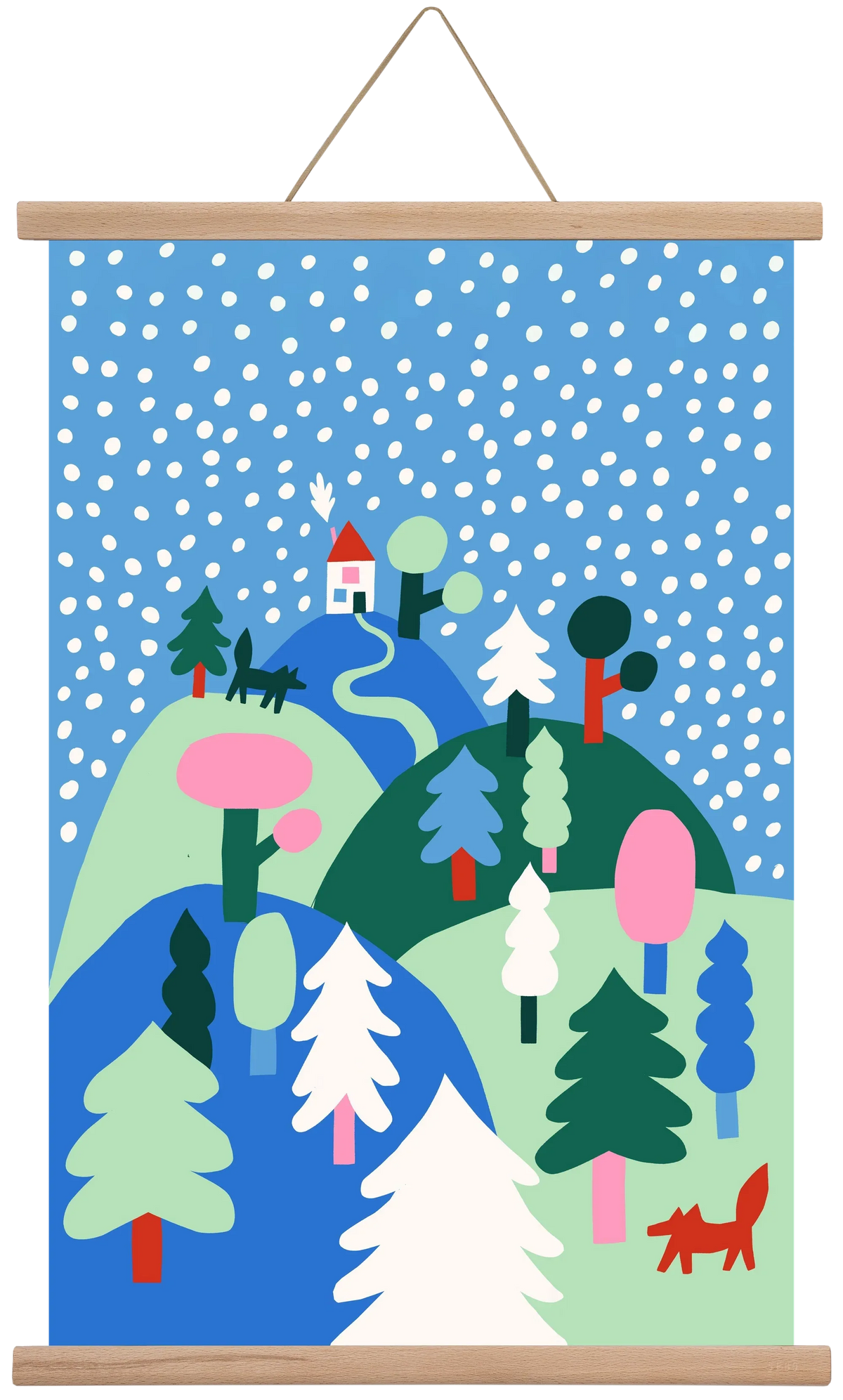 Snowing - artbridge