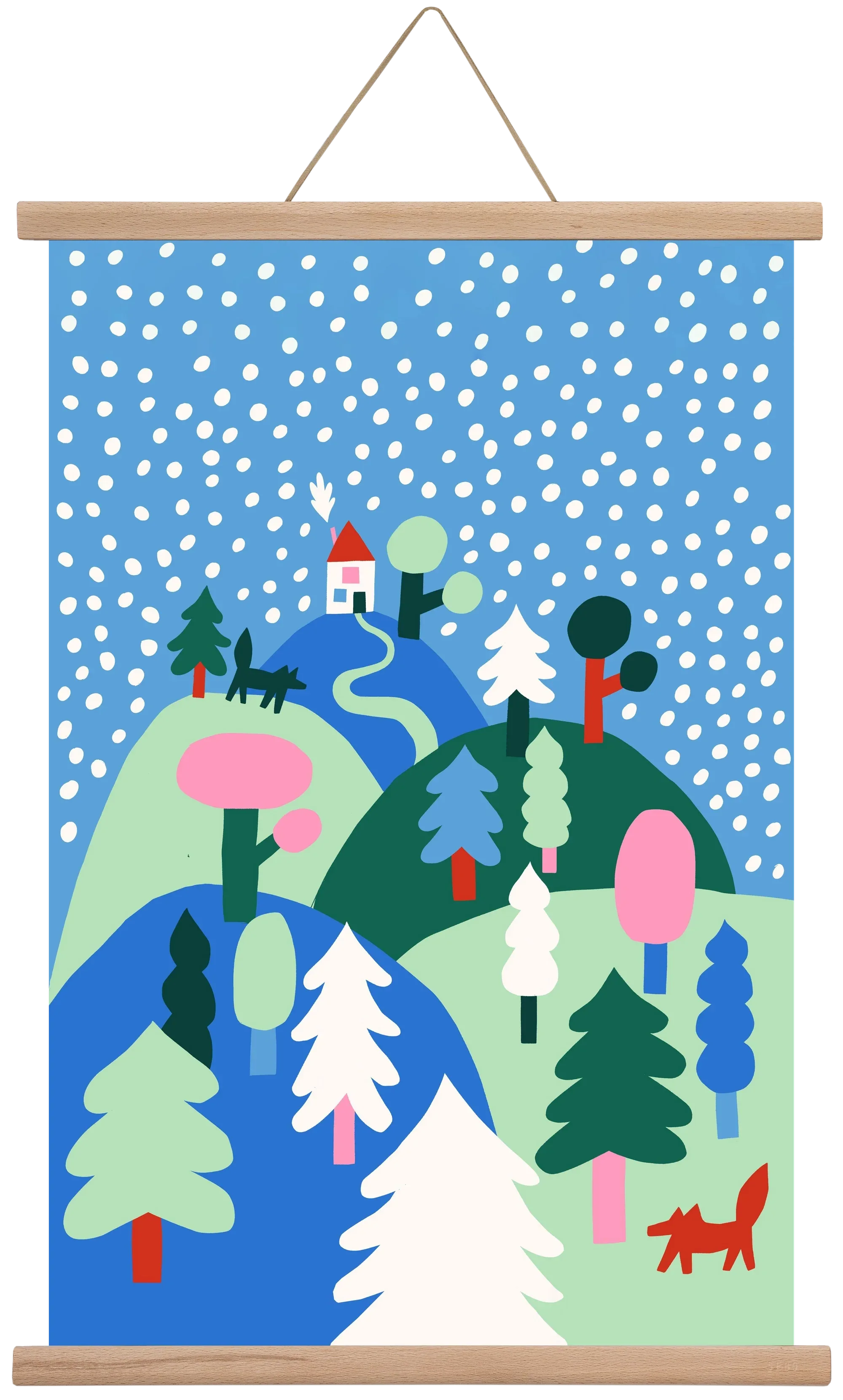 Snowing - artbridge