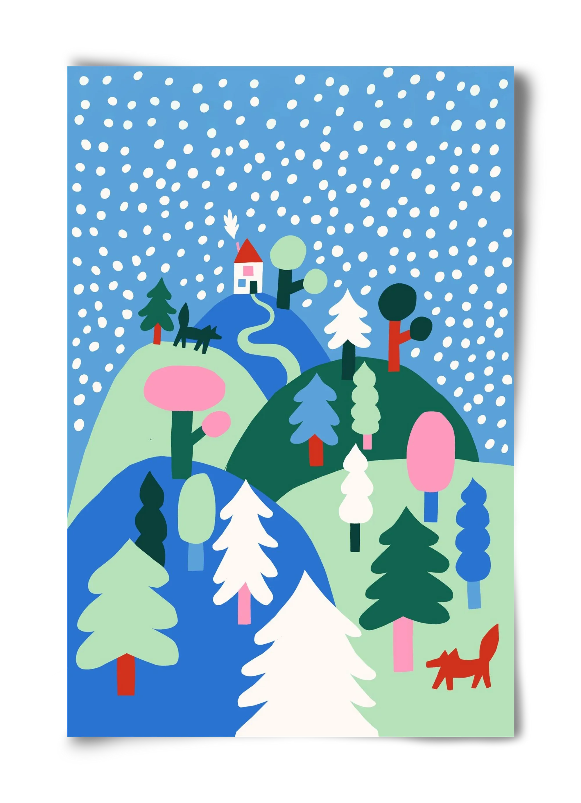 Snowing - artbridge