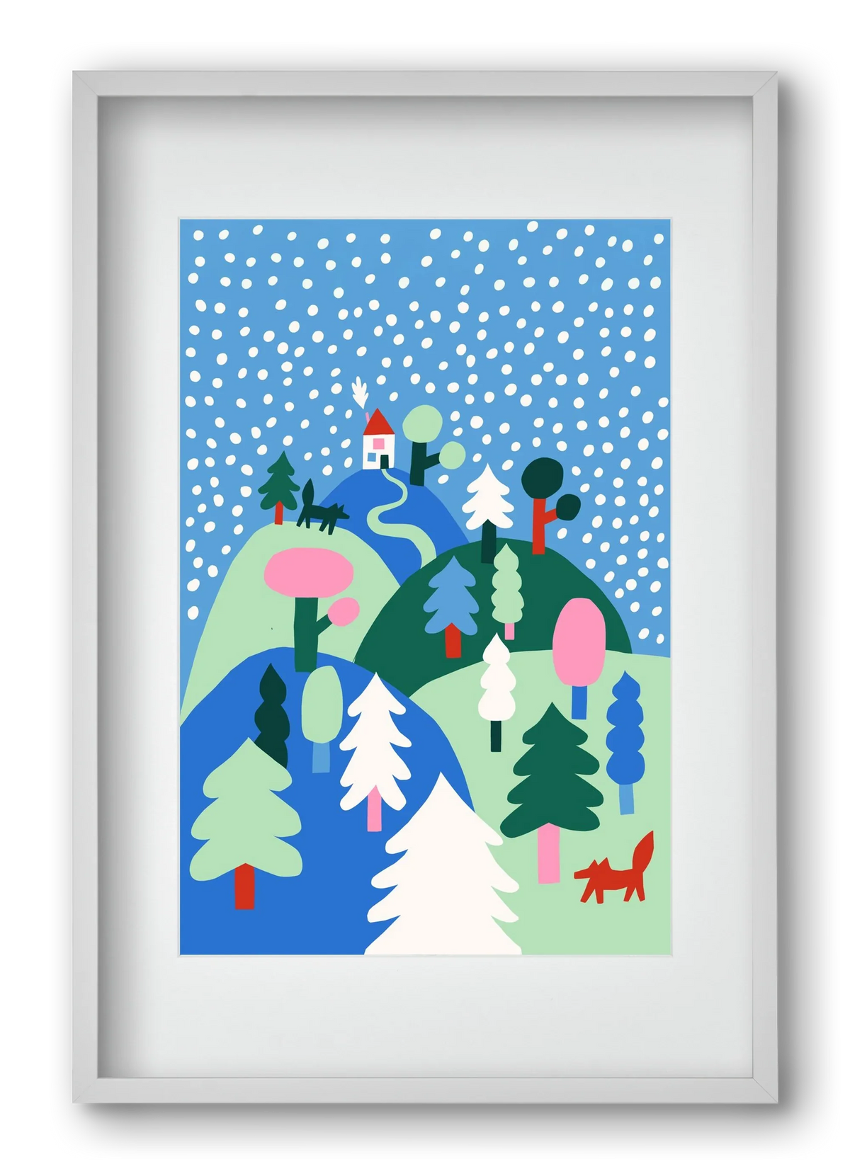 Snowing - artbridge
