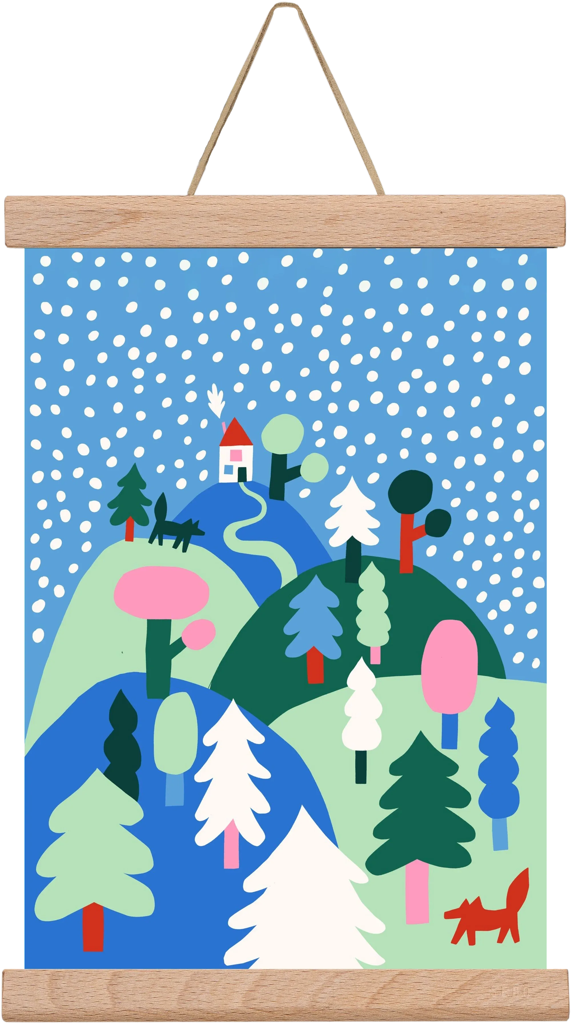 Snowing - artbridge