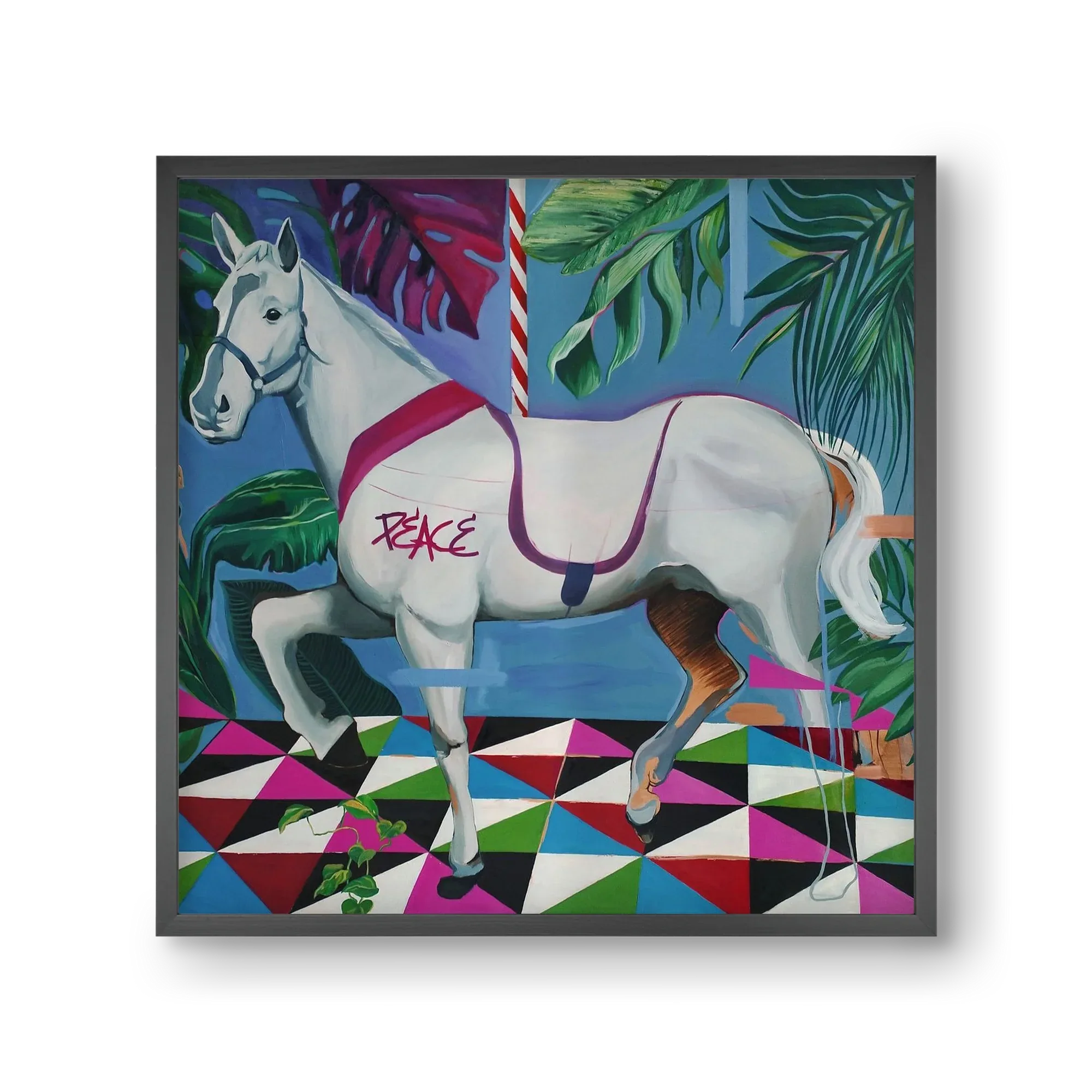 Djungel ló - artbridge