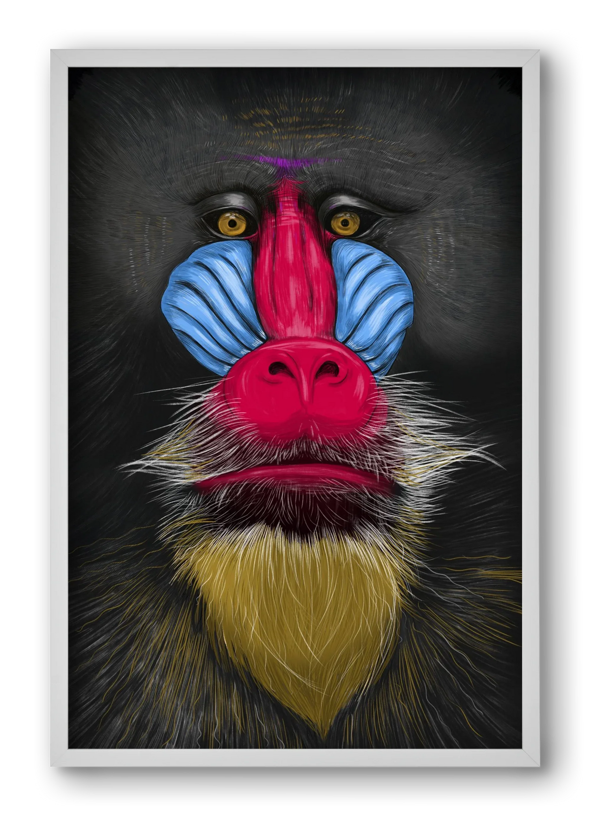 Monkey illustration - artbridge