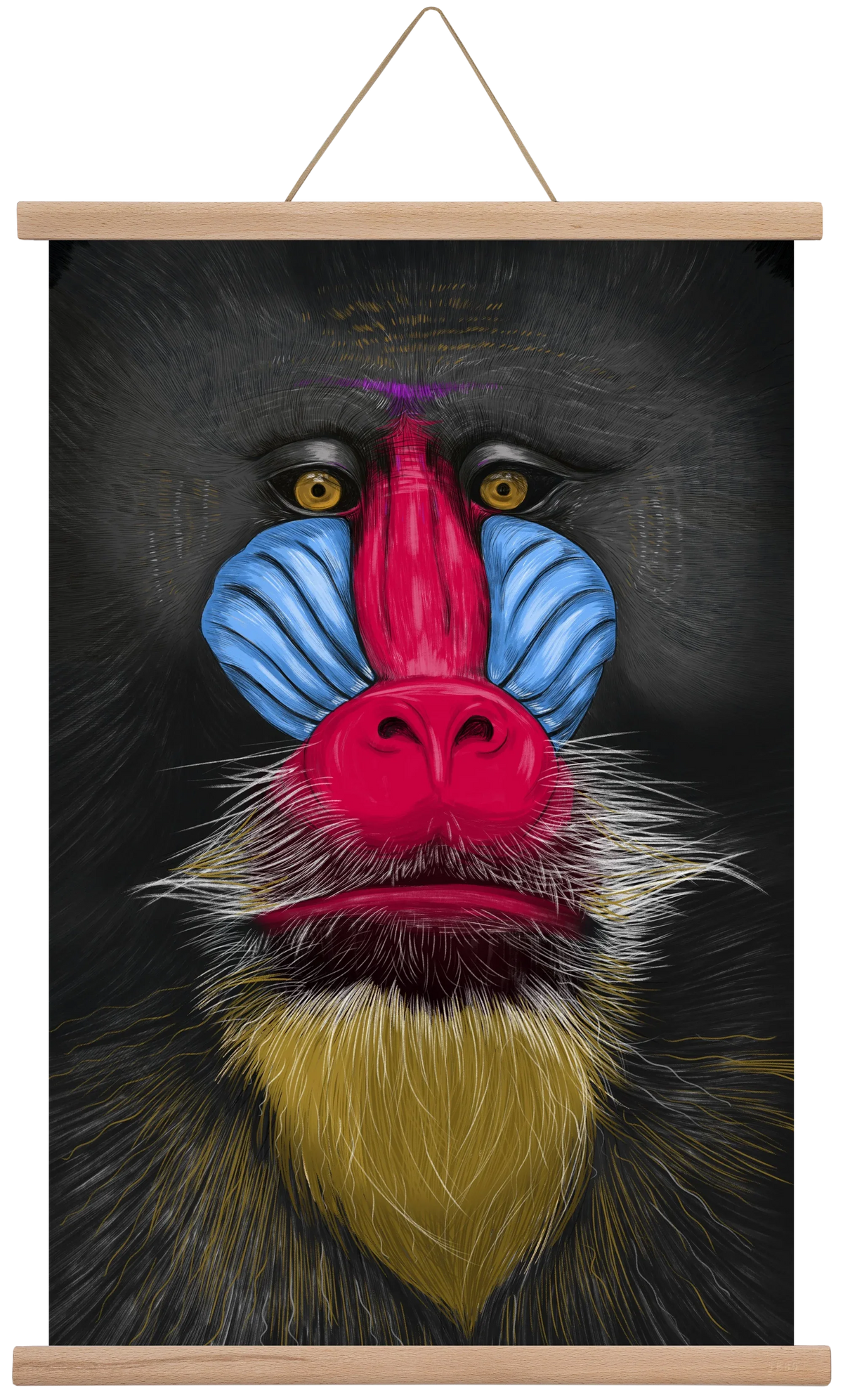 Monkey illustration - artbridge