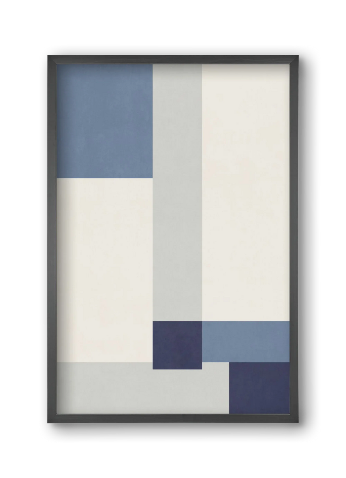 Composition of Geometric Shapes - Blue02 - artbridge