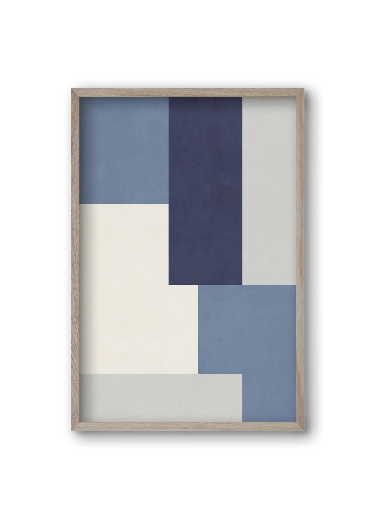 Composition of Geometric Shapes - Blue03 - artbridge
