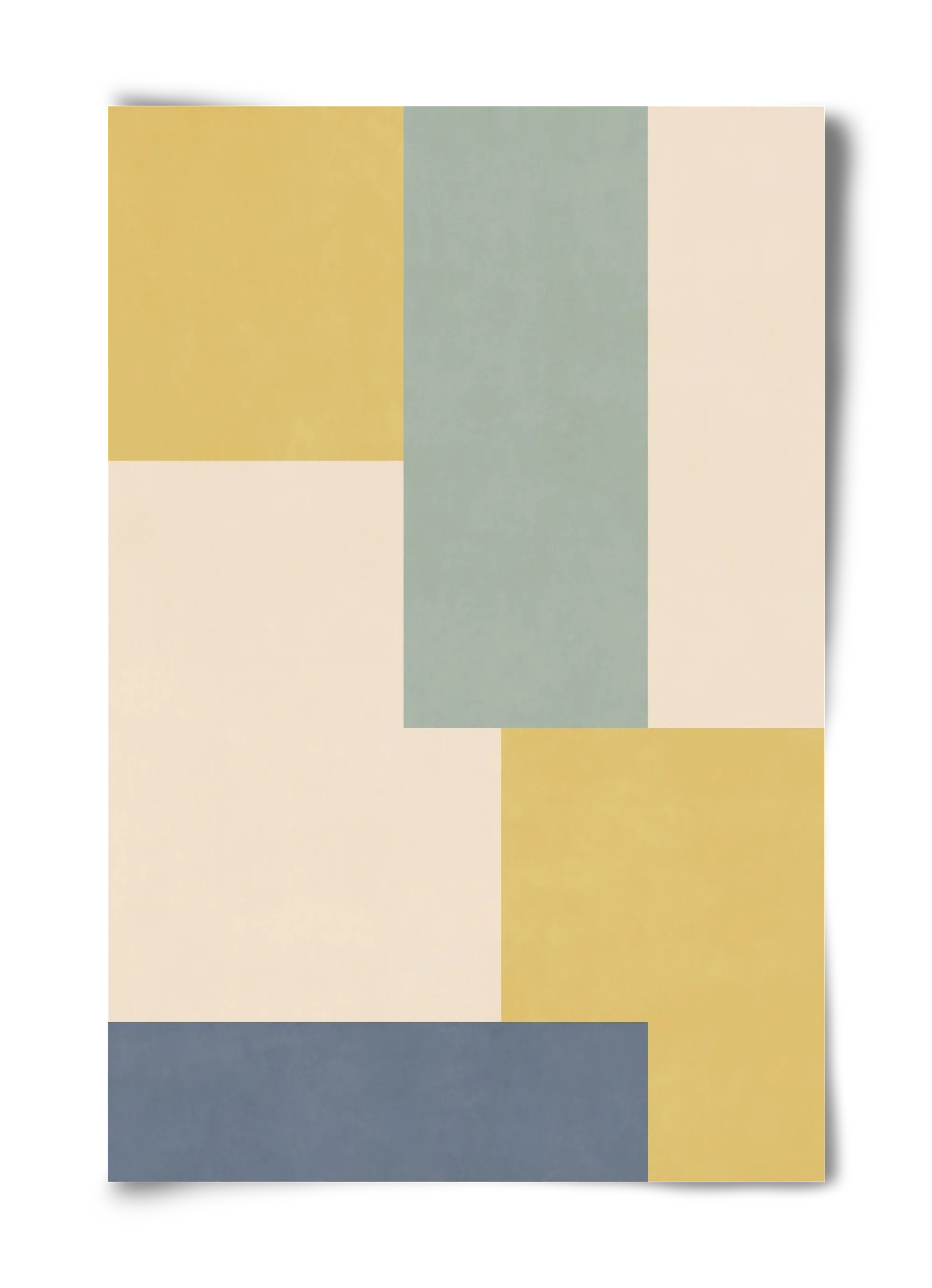 Composition of Geometric Shapes - Yb01 - artbridge