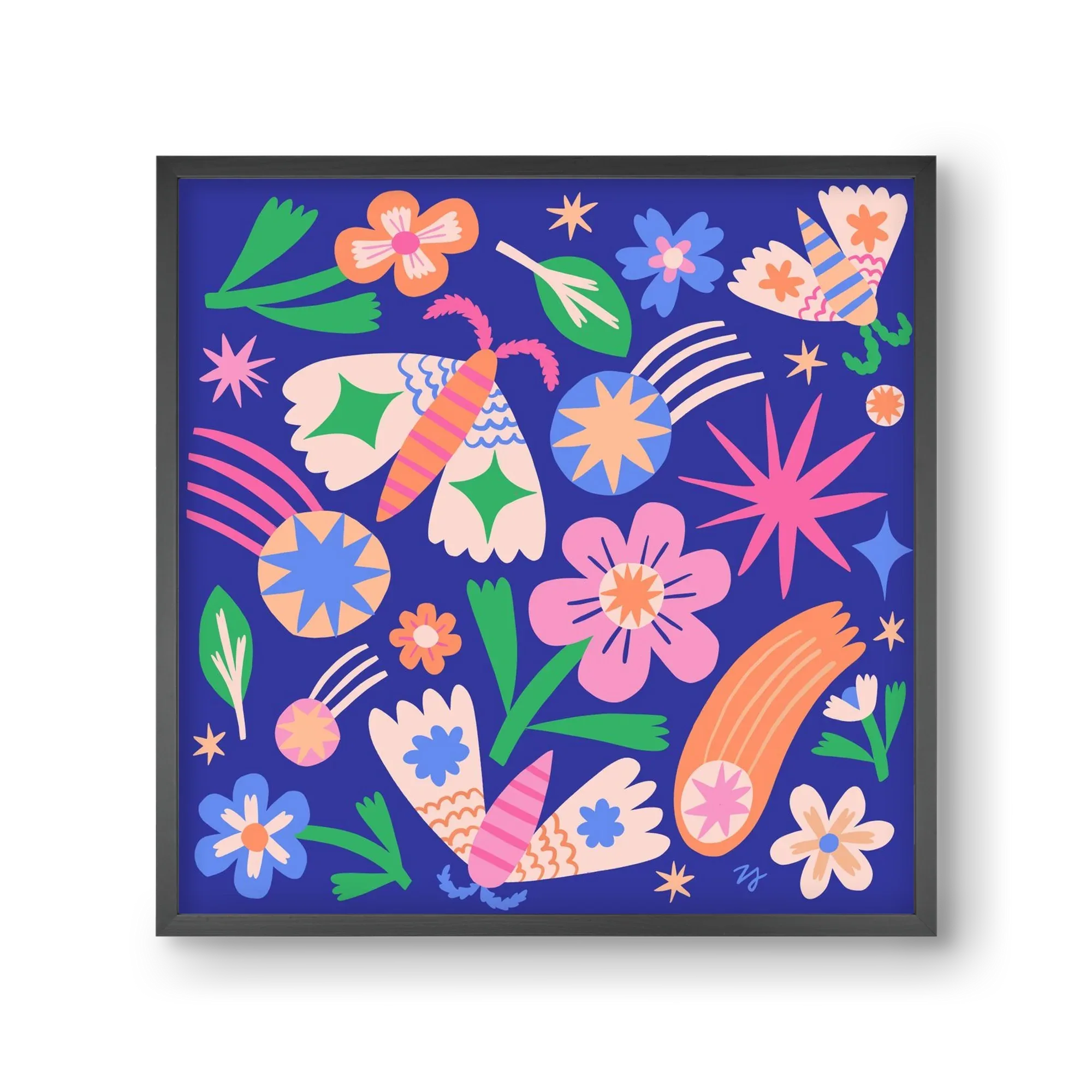 Magic Garden in the Night - artbridge